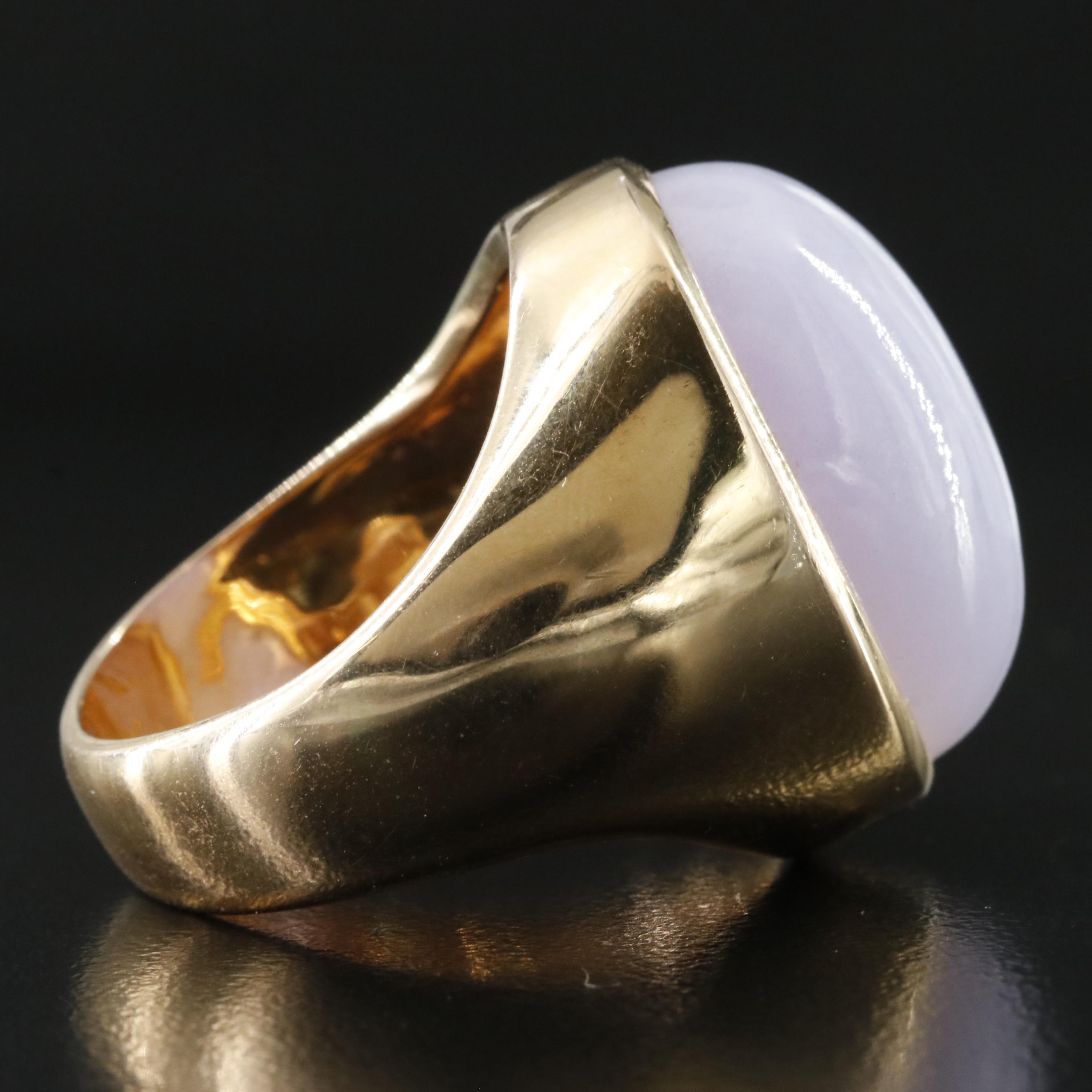 14K Jadeite Ring