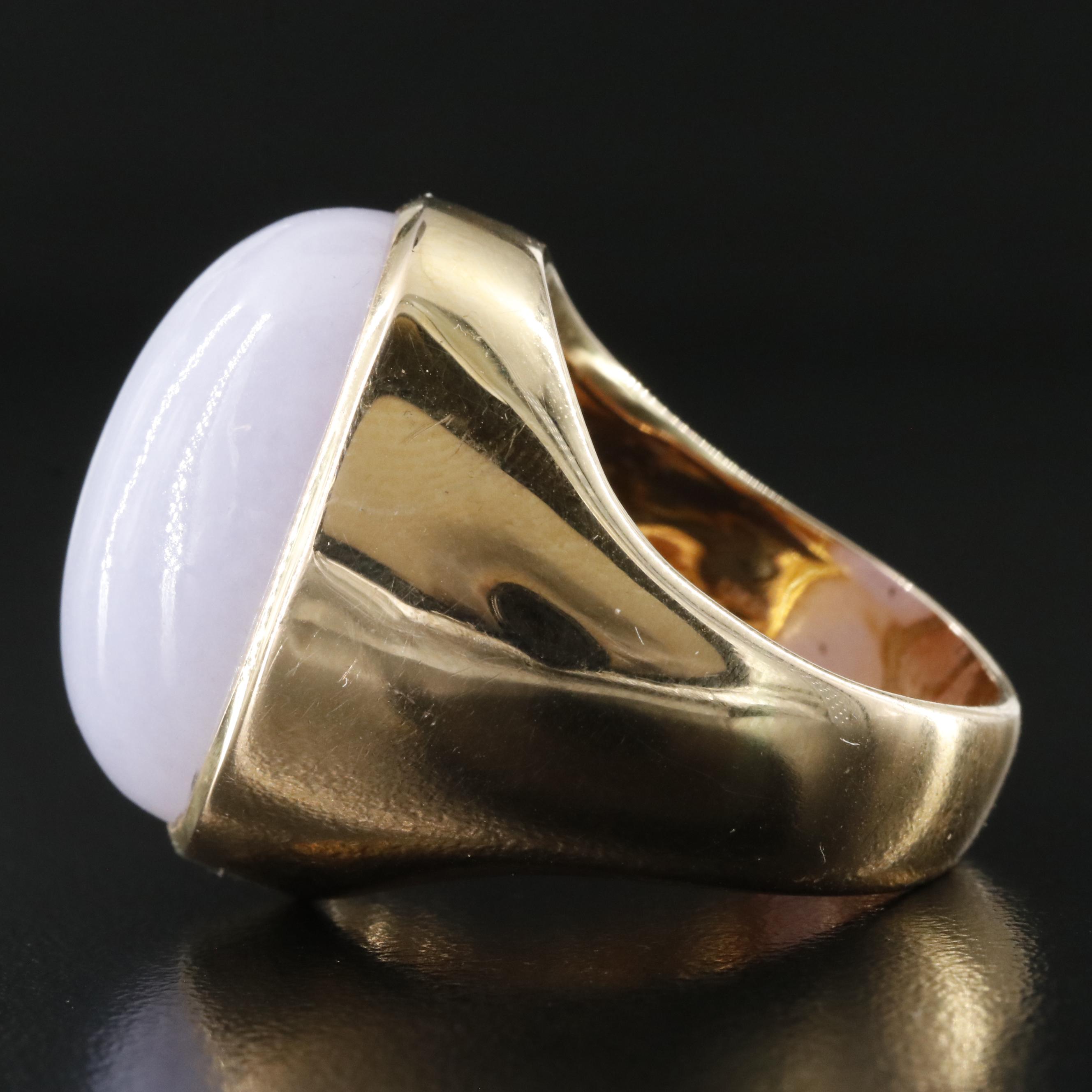 14K Jadeite Ring