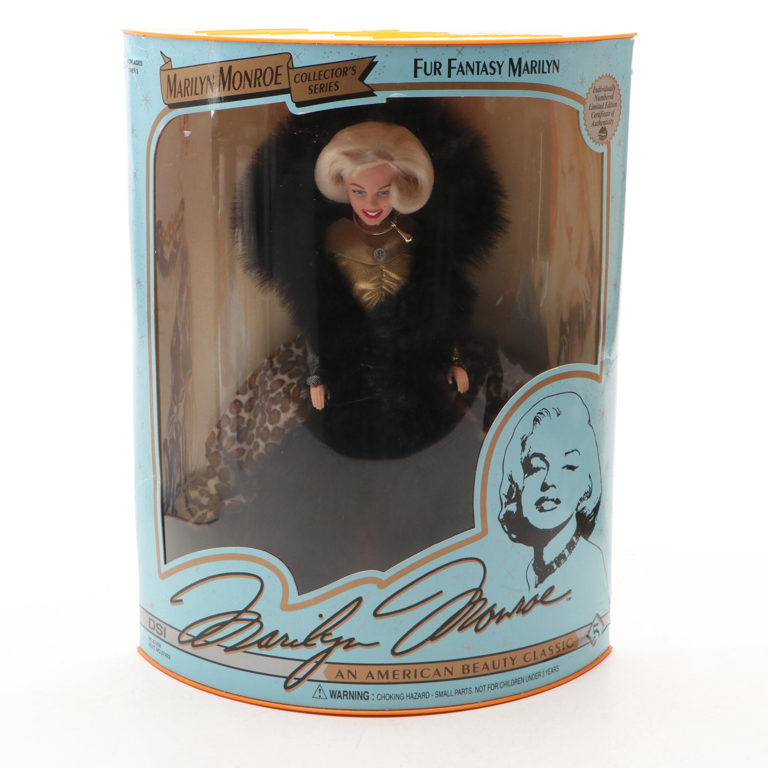 Mattel Collectors Edition Barbies with DSI Marilyn Monroe Collectors Doll