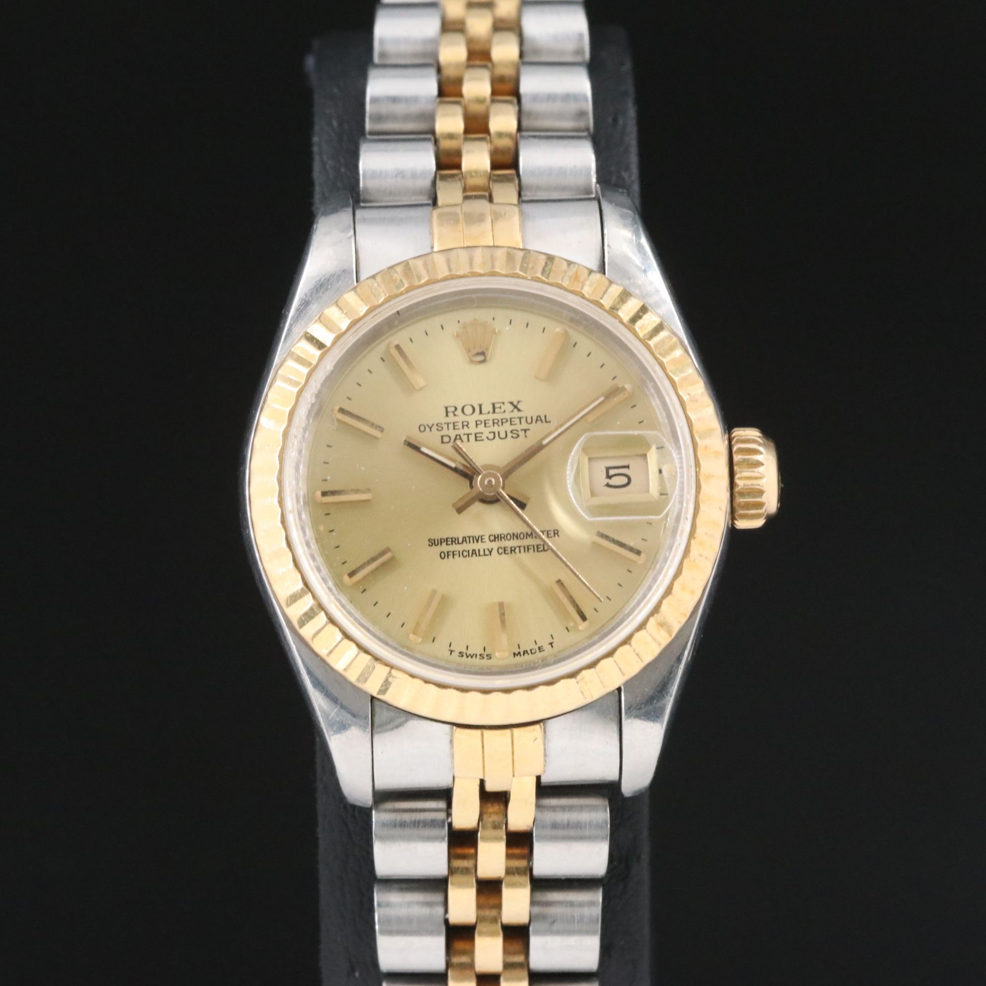 Rolex Datejust 69173 18K & Steel Vintage Watch c.1987