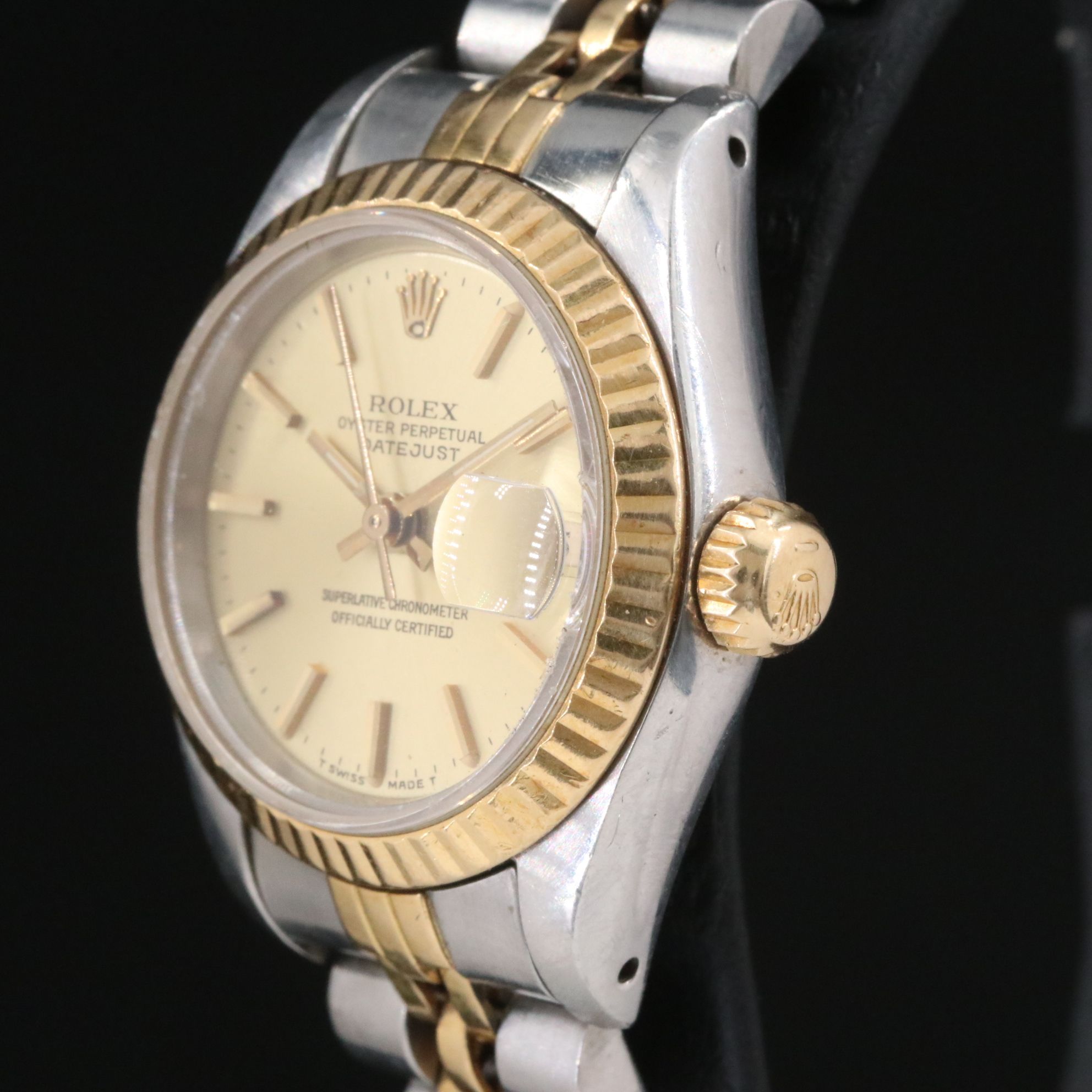 Rolex Datejust 69173 18K & Steel Vintage Watch c.1987