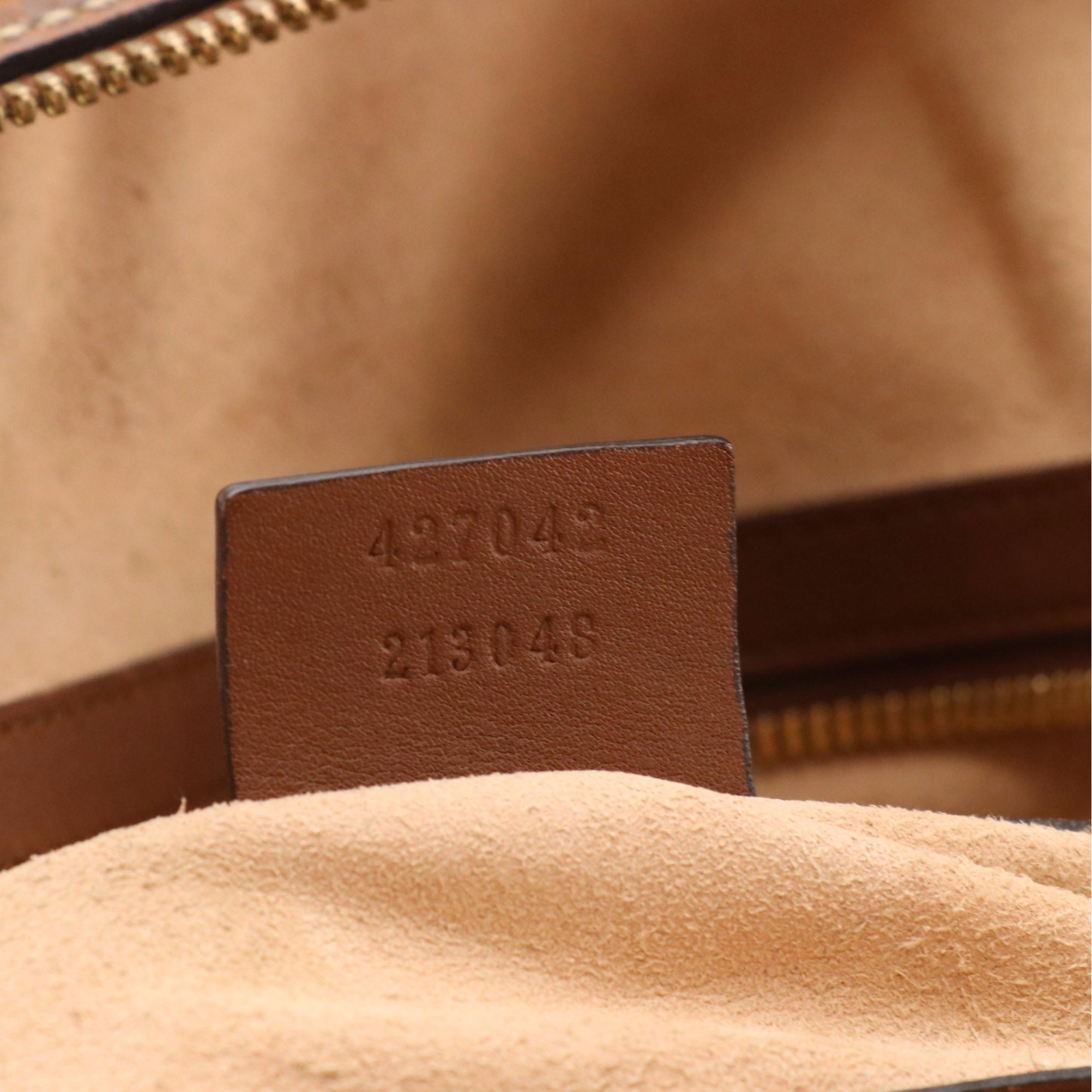 Gucci Europe Exclusive Bee and Floral Applique GG Supreme & Leather Backpack