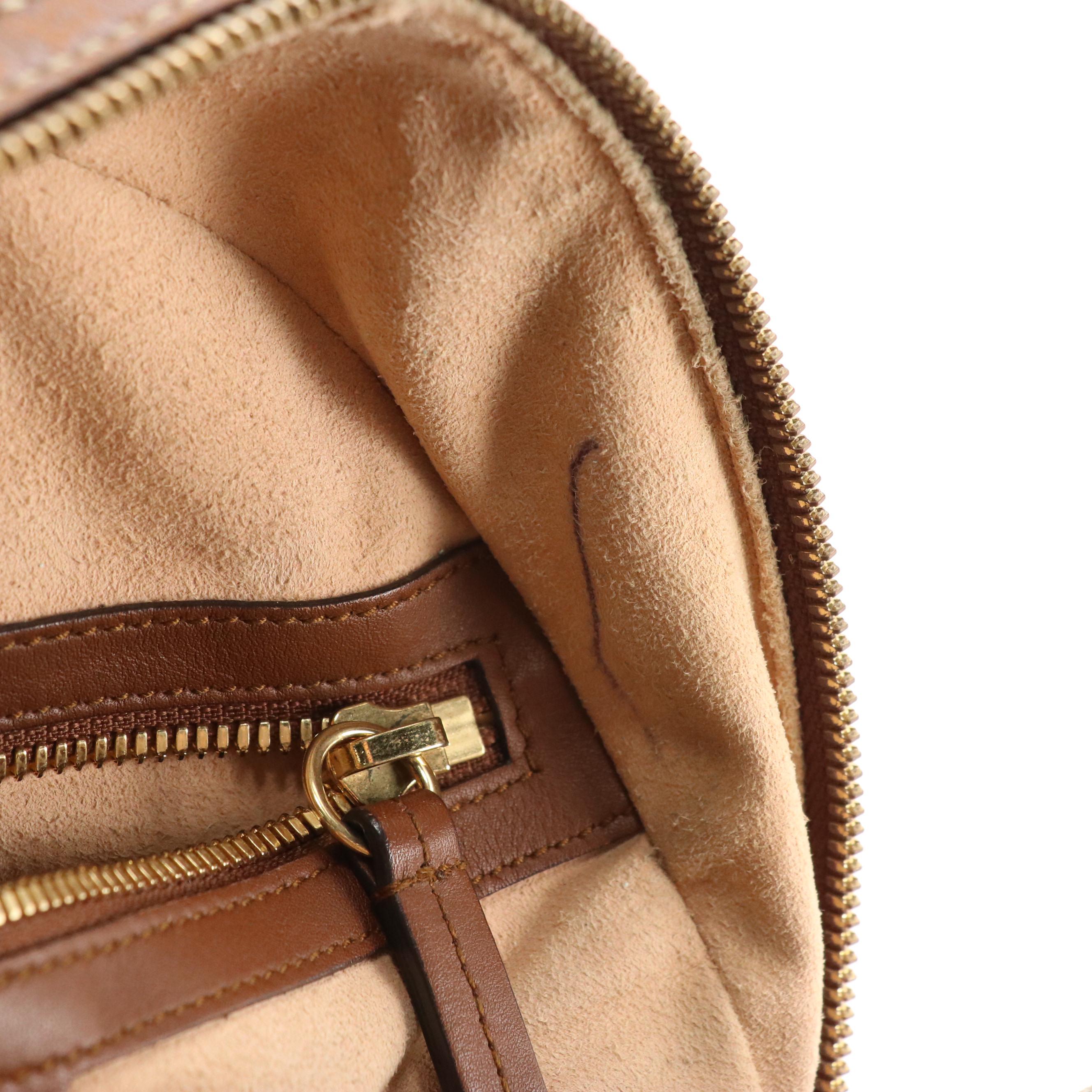 Gucci Europe Exclusive Bee and Floral Applique GG Supreme & Leather Backpack