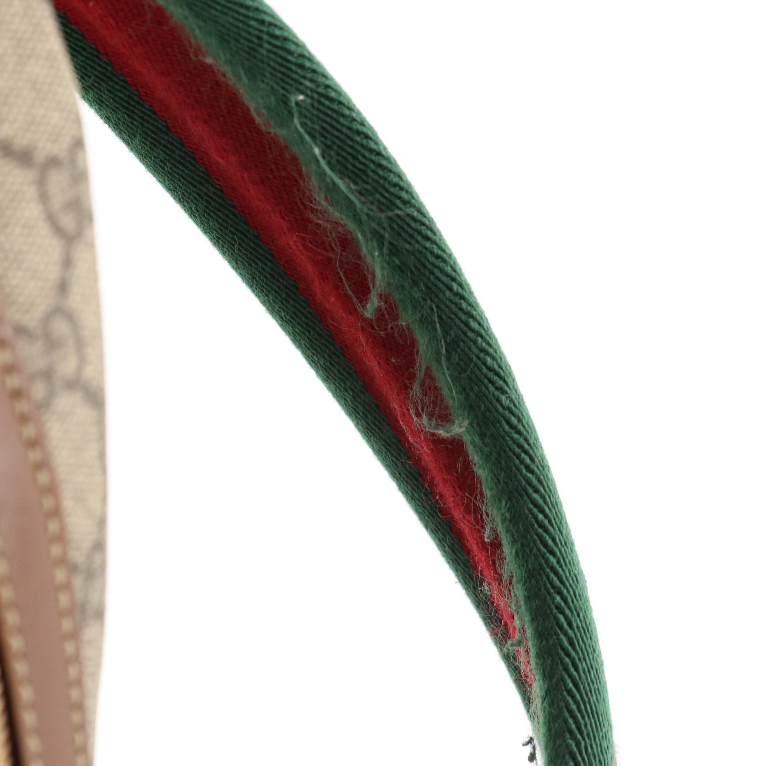 Gucci Europe Exclusive Bee and Floral Applique GG Supreme & Leather Backpack