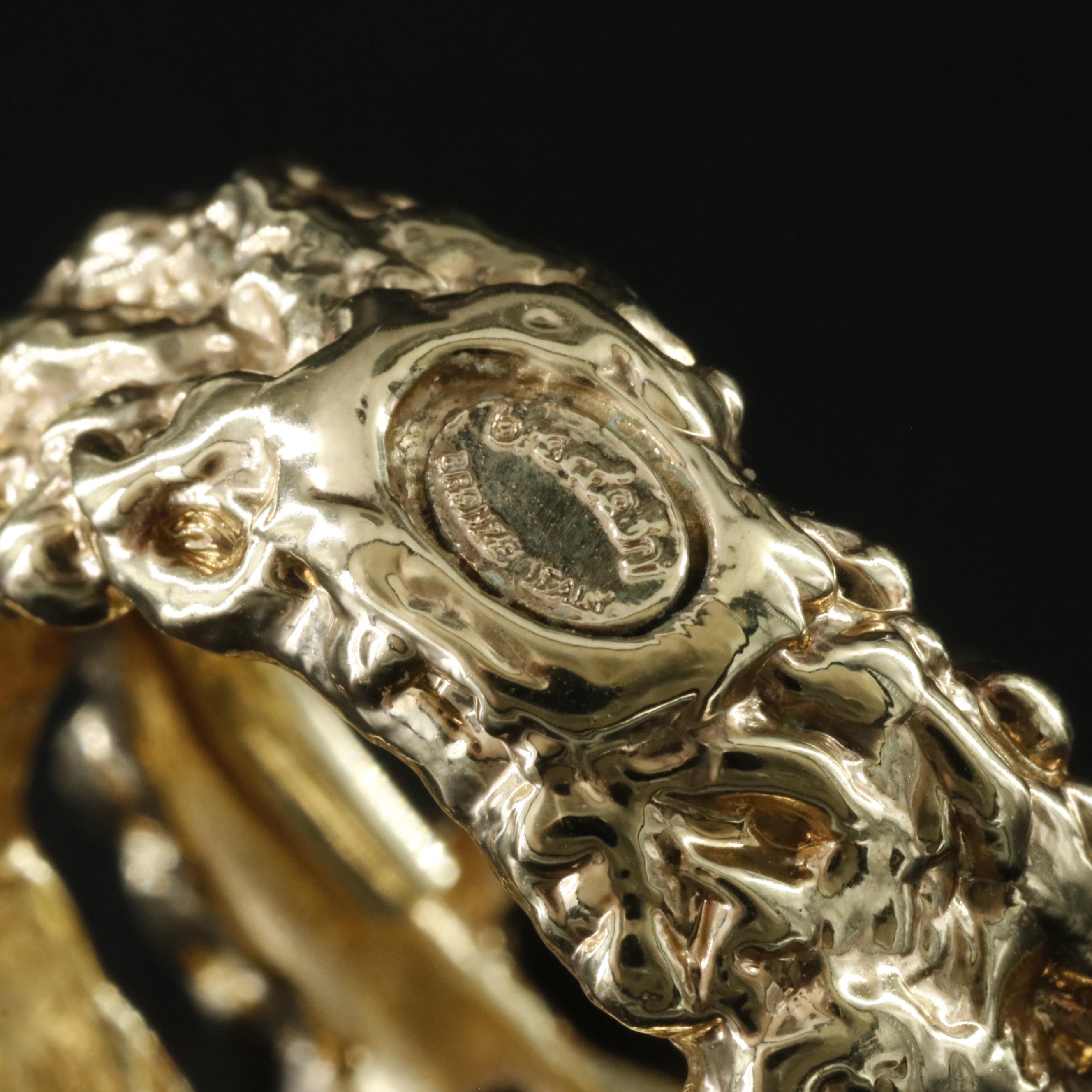 Braccialini Bronze Electroformed Ring