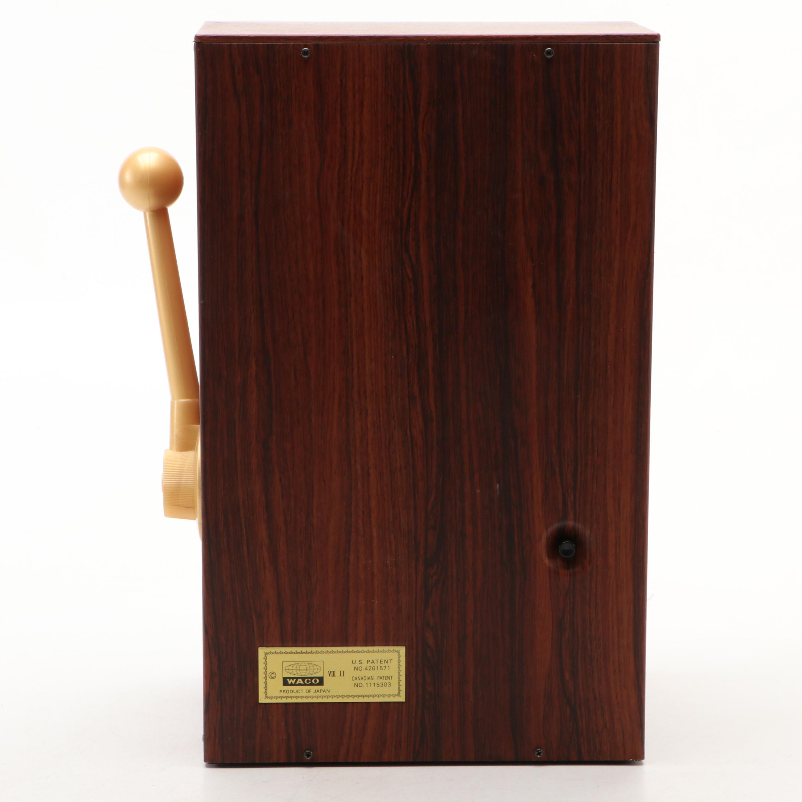 Waco Japanese "Casino King" Coin-Operated Petite Slot Machine, Mid/ Late 20th C