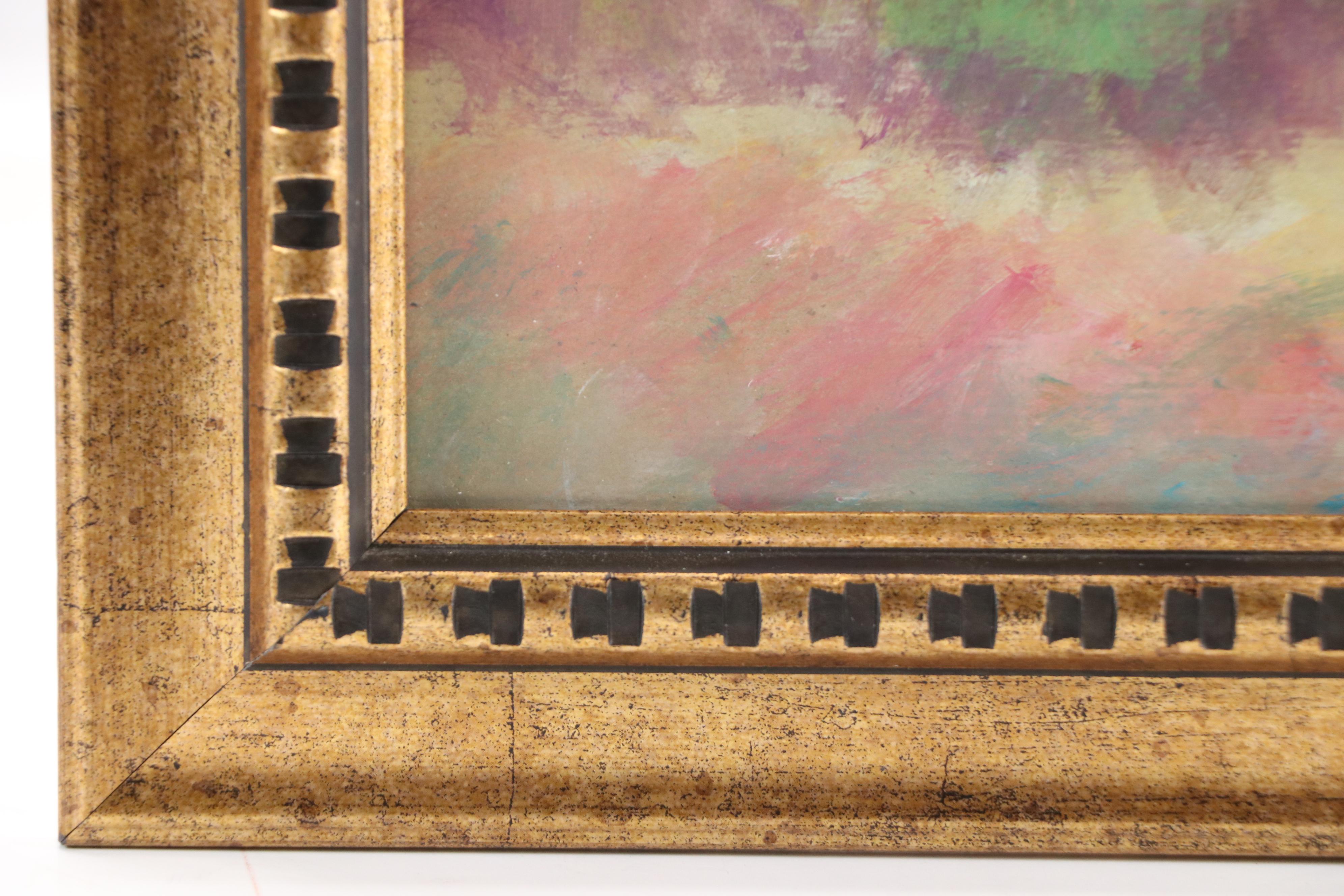 Robert Riddle Baker Landscape Acrylic Painting "Neverland #6," 2022