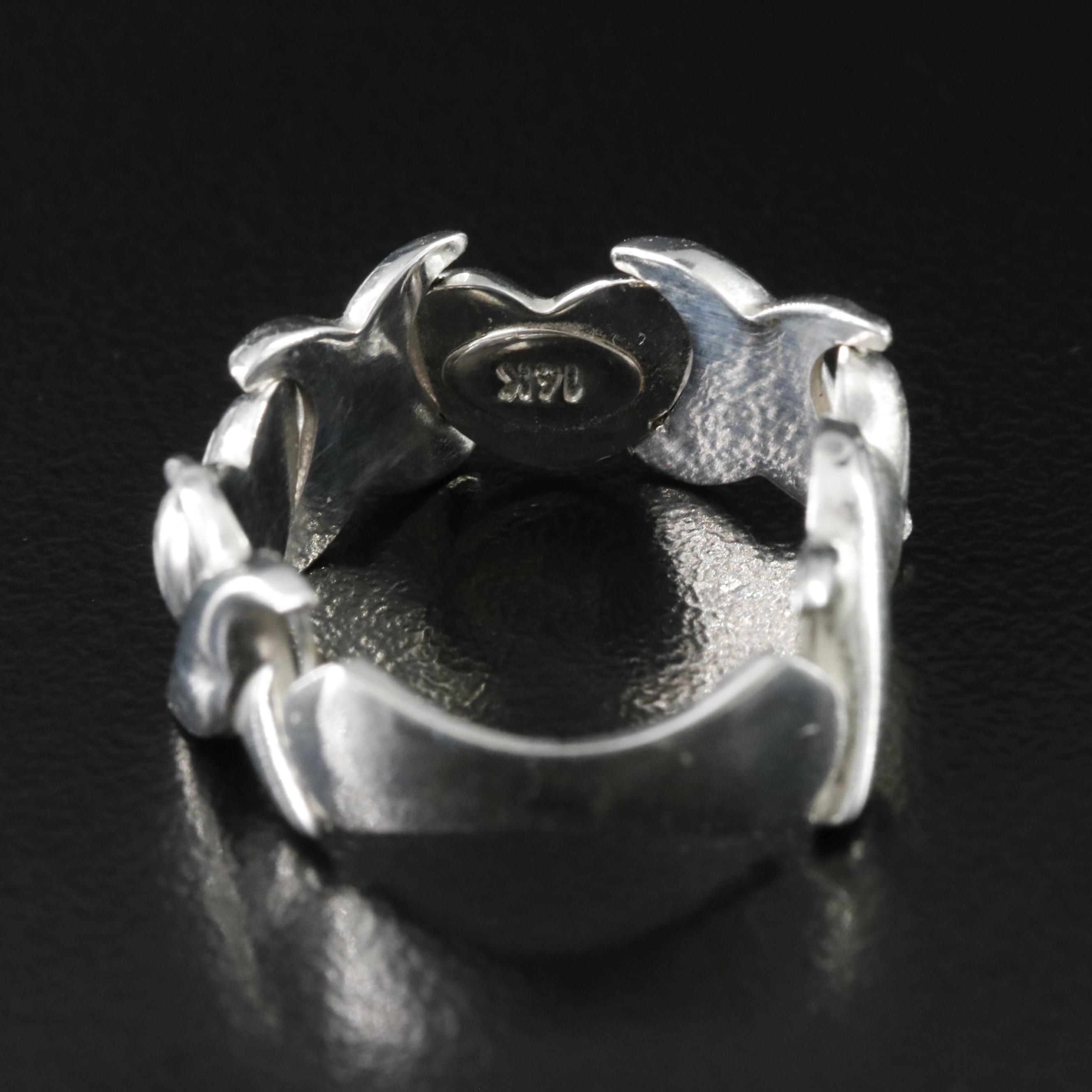 14K "XO" Link Ring
