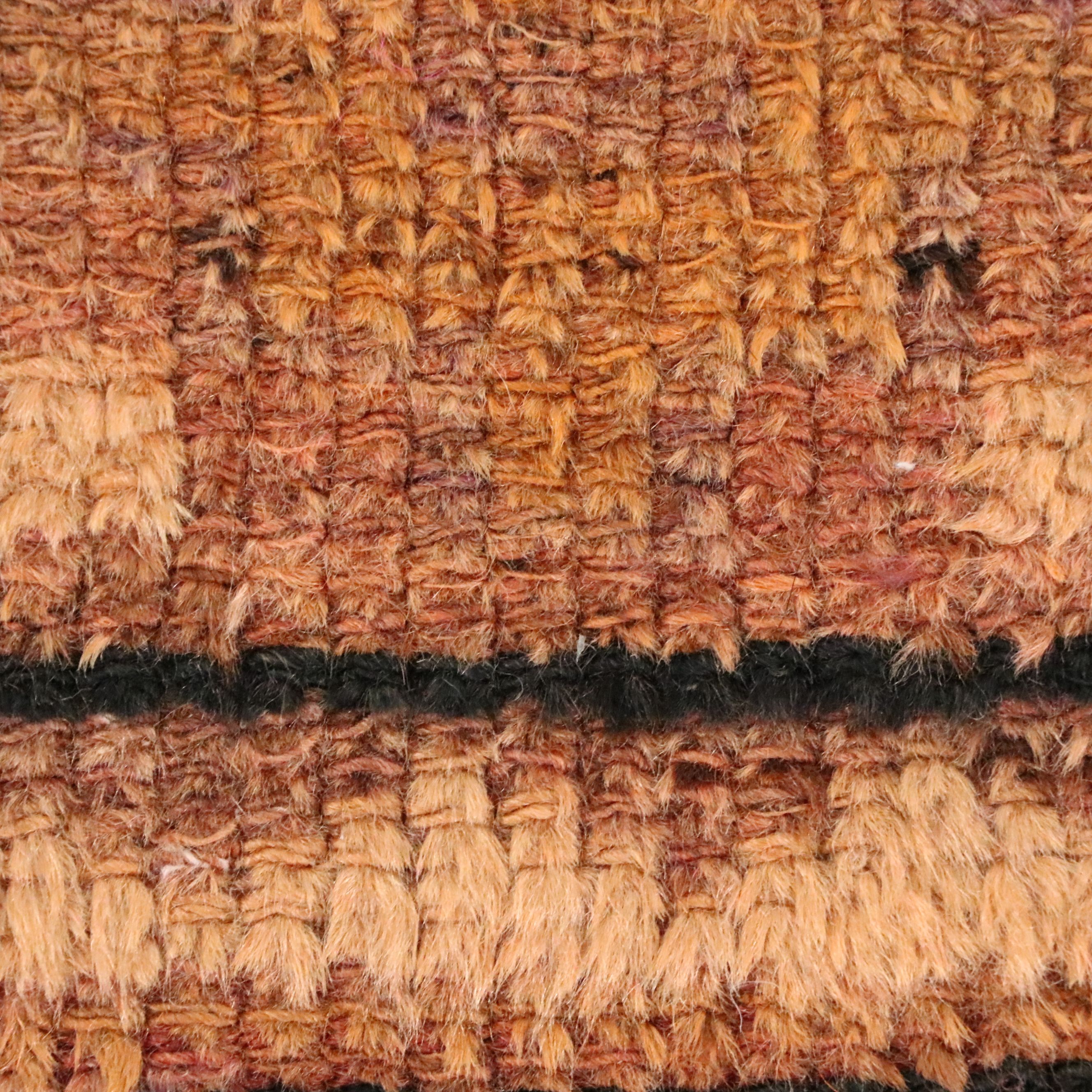 2'11 x 9'1 Hand-Knotted Turkish Kurdish Carpet Runner Long Rug