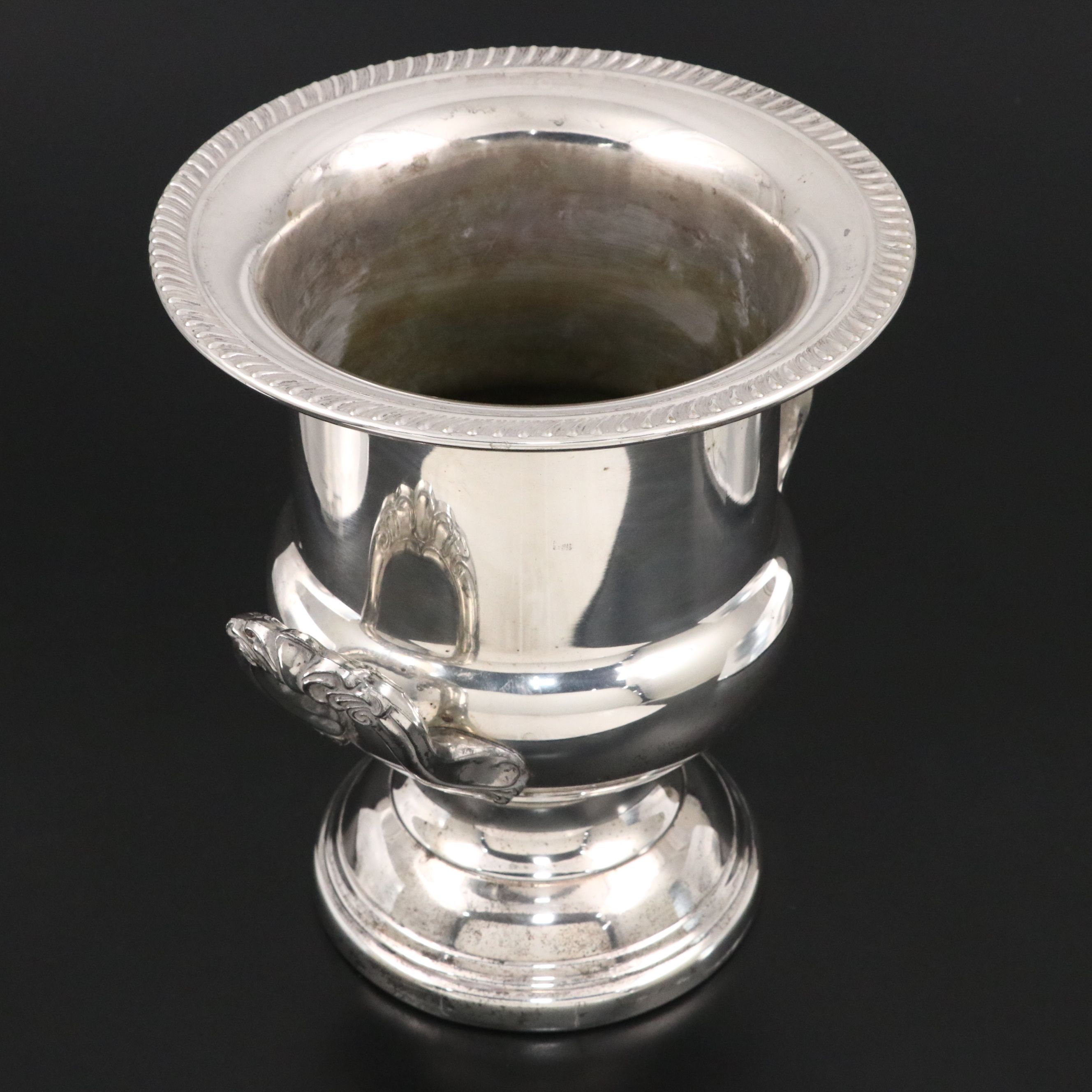 Leonard Silver Plate Urn Shape Champagne or Wine Bucket
