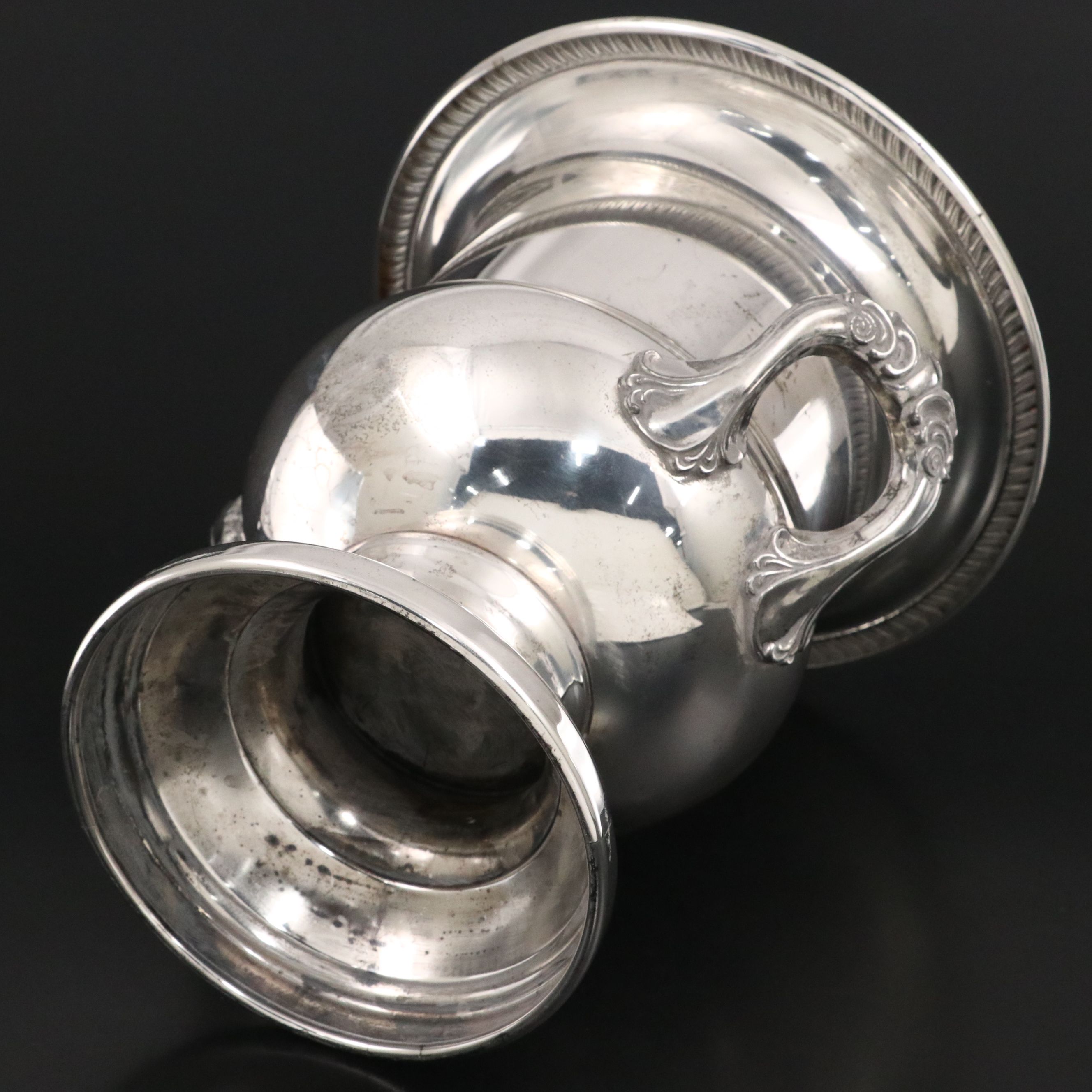 Leonard Silver Plate Urn Shape Champagne or Wine Bucket