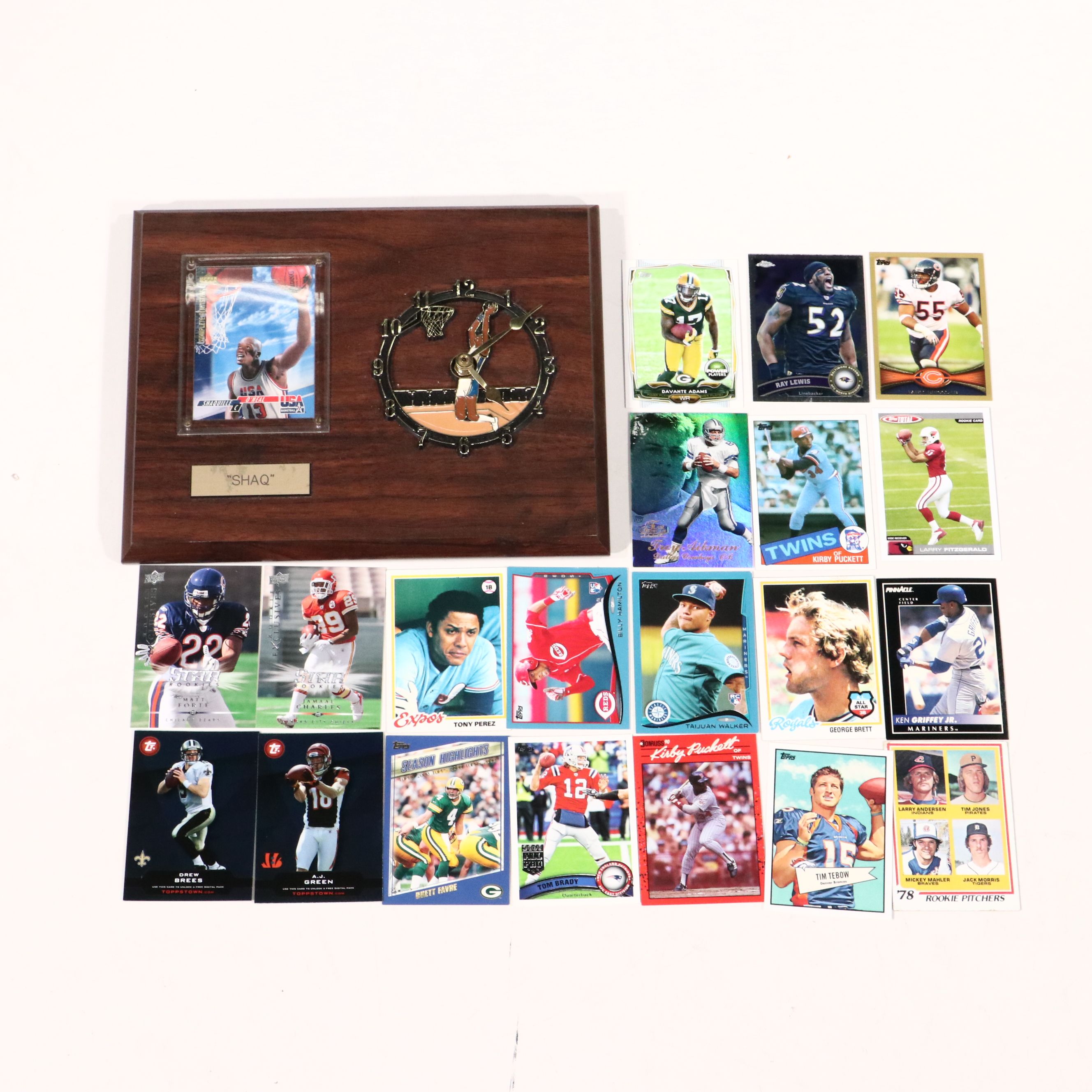 Topps with Other Sports Cards Featuring Kirby Puckett Rookie & More, 1970s-2000s