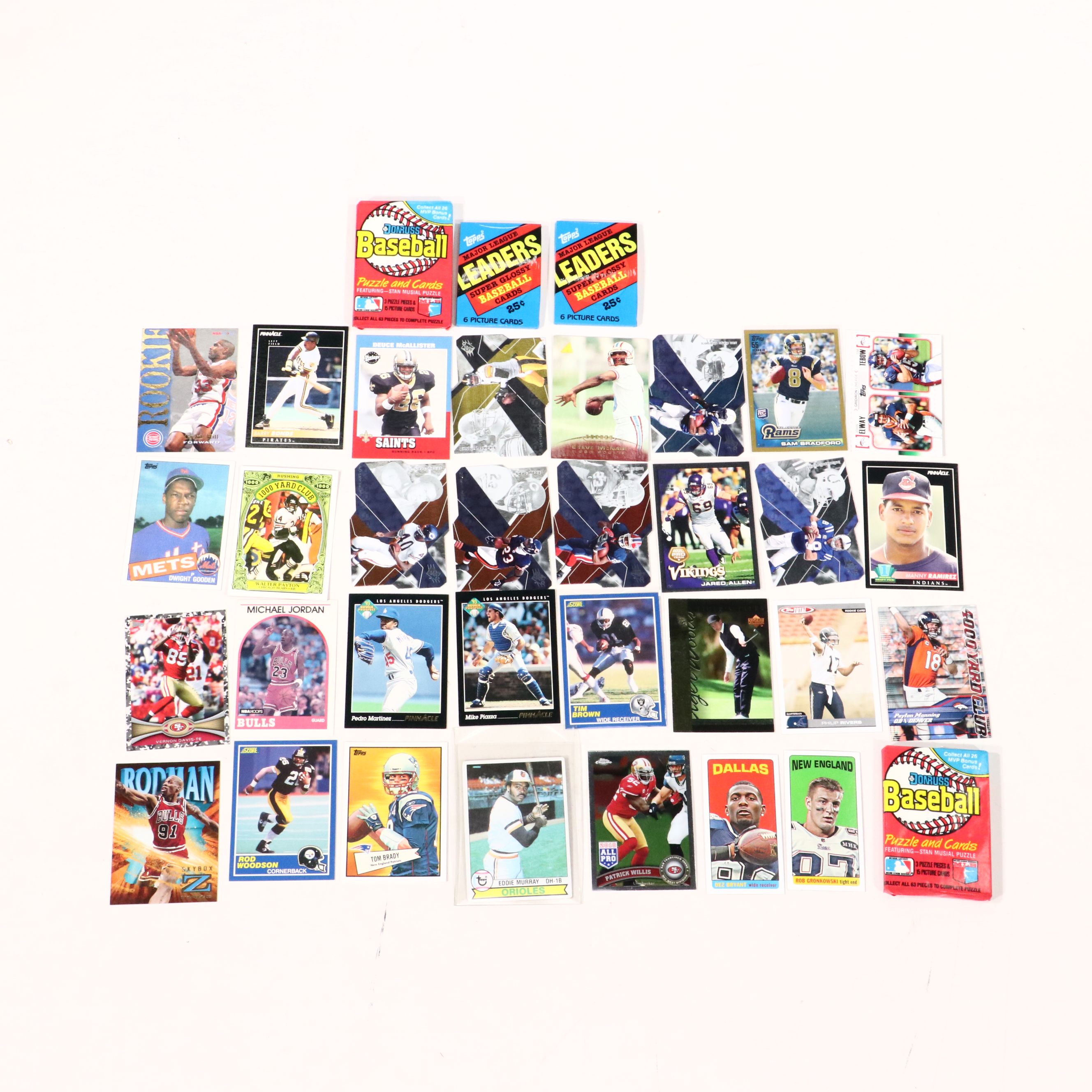 Topps with Other Sports Cards Featuring Kirby Puckett Rookie & More, 1970s-2000s