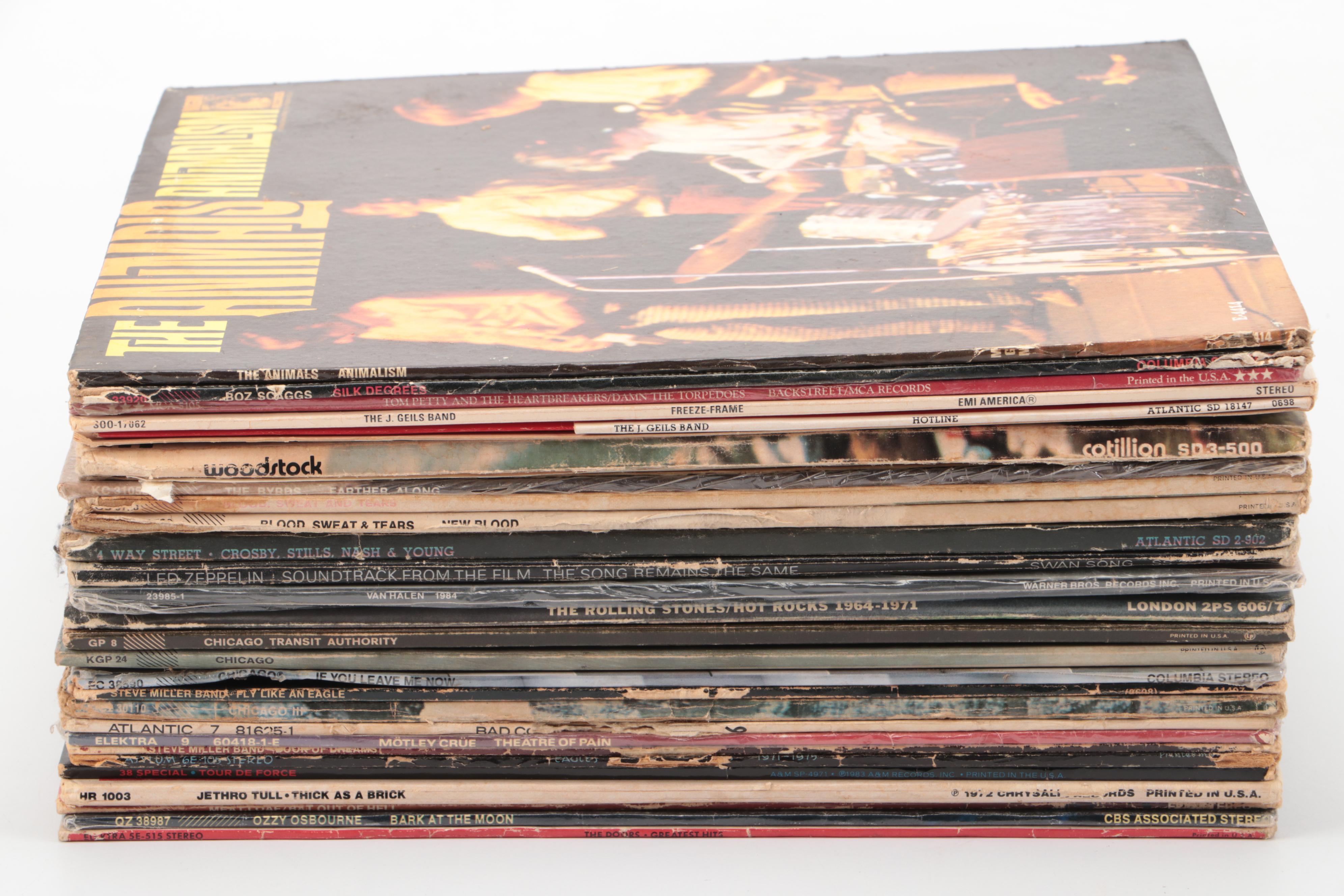 The Animals, Chicago, Ozzy Osbourne, Mötley Crüe, and More Vinyl Record Albums