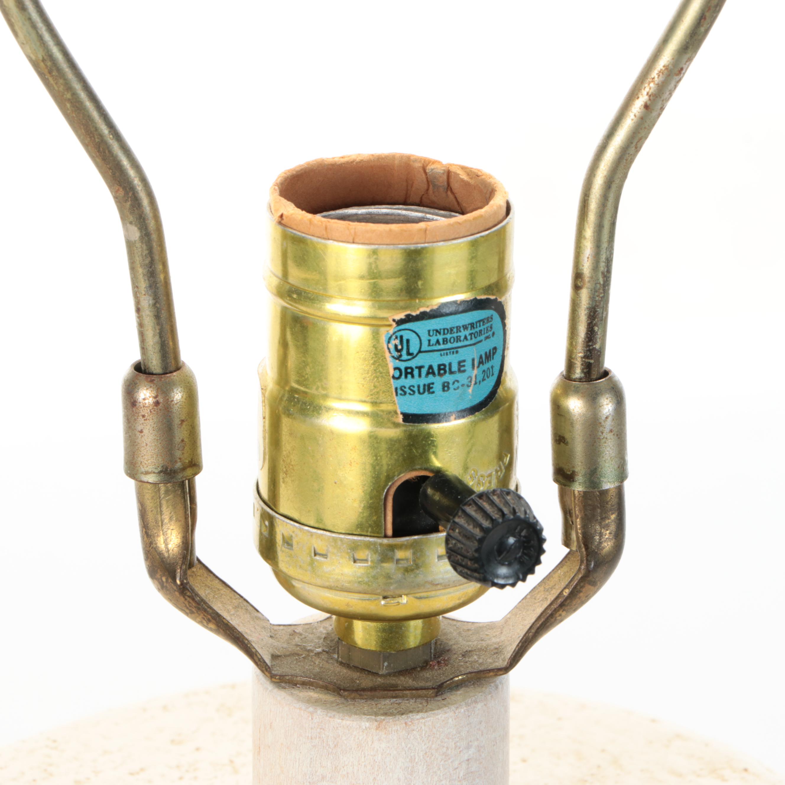 California Modern Style Ceramic Amphora Table Lamp, Mid to Late 20th Century