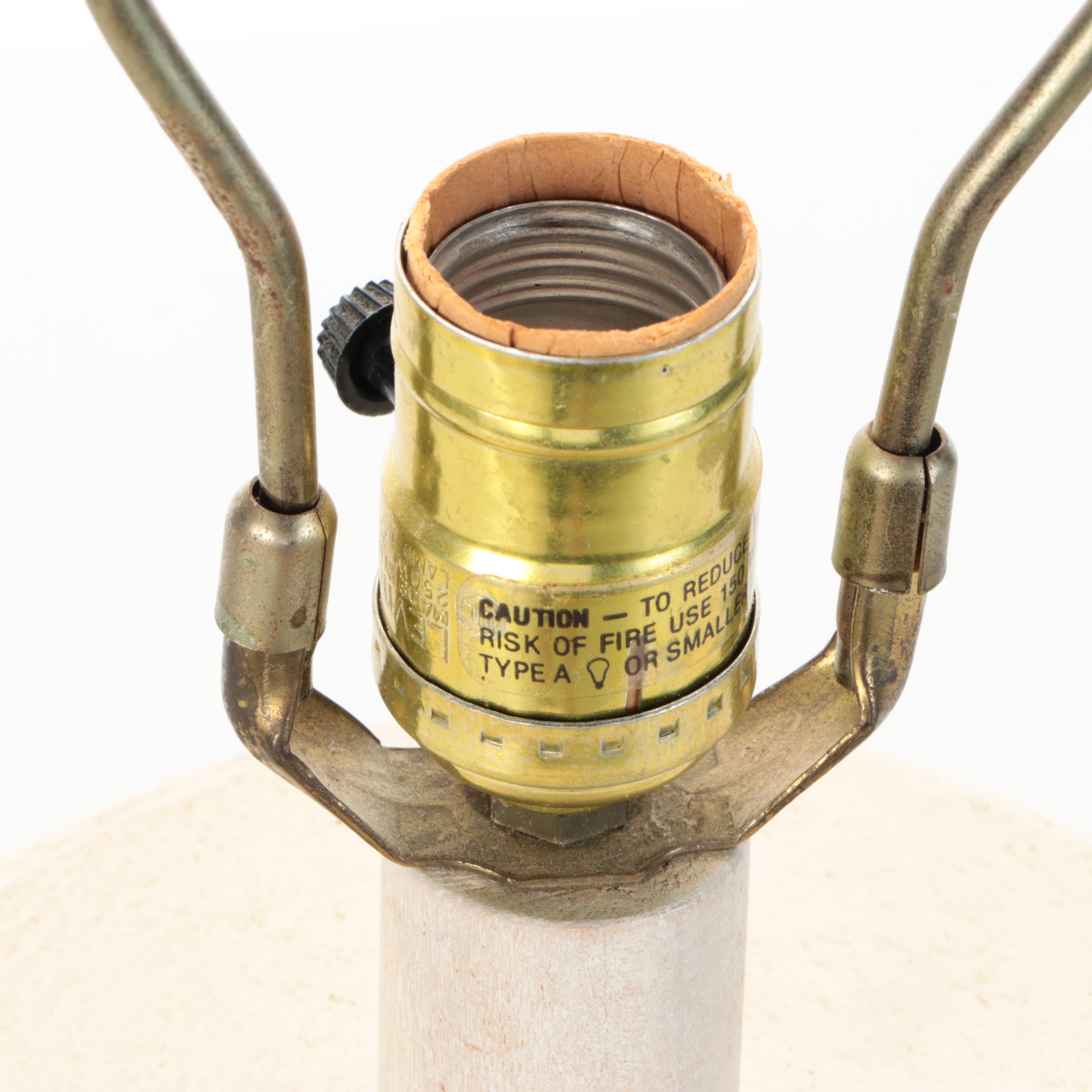 California Modern Style Ceramic Amphora Table Lamp, Mid to Late 20th Century