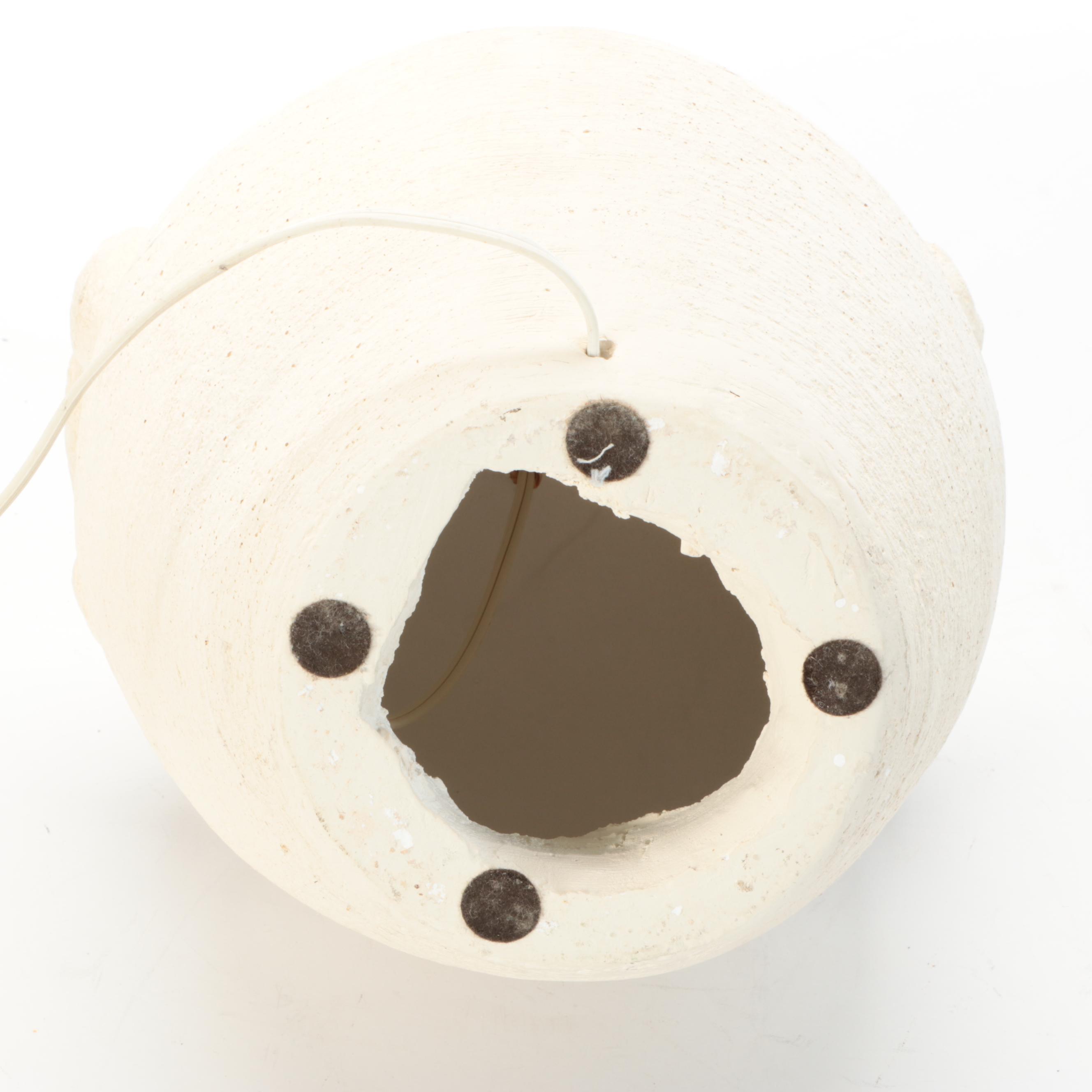 California Modern Style Ceramic Amphora Table Lamp, Mid to Late 20th Century