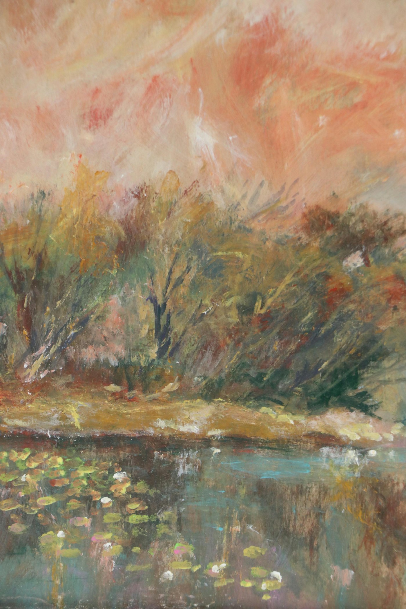 Robert Riddle Baker Landscape Acrylic Painting