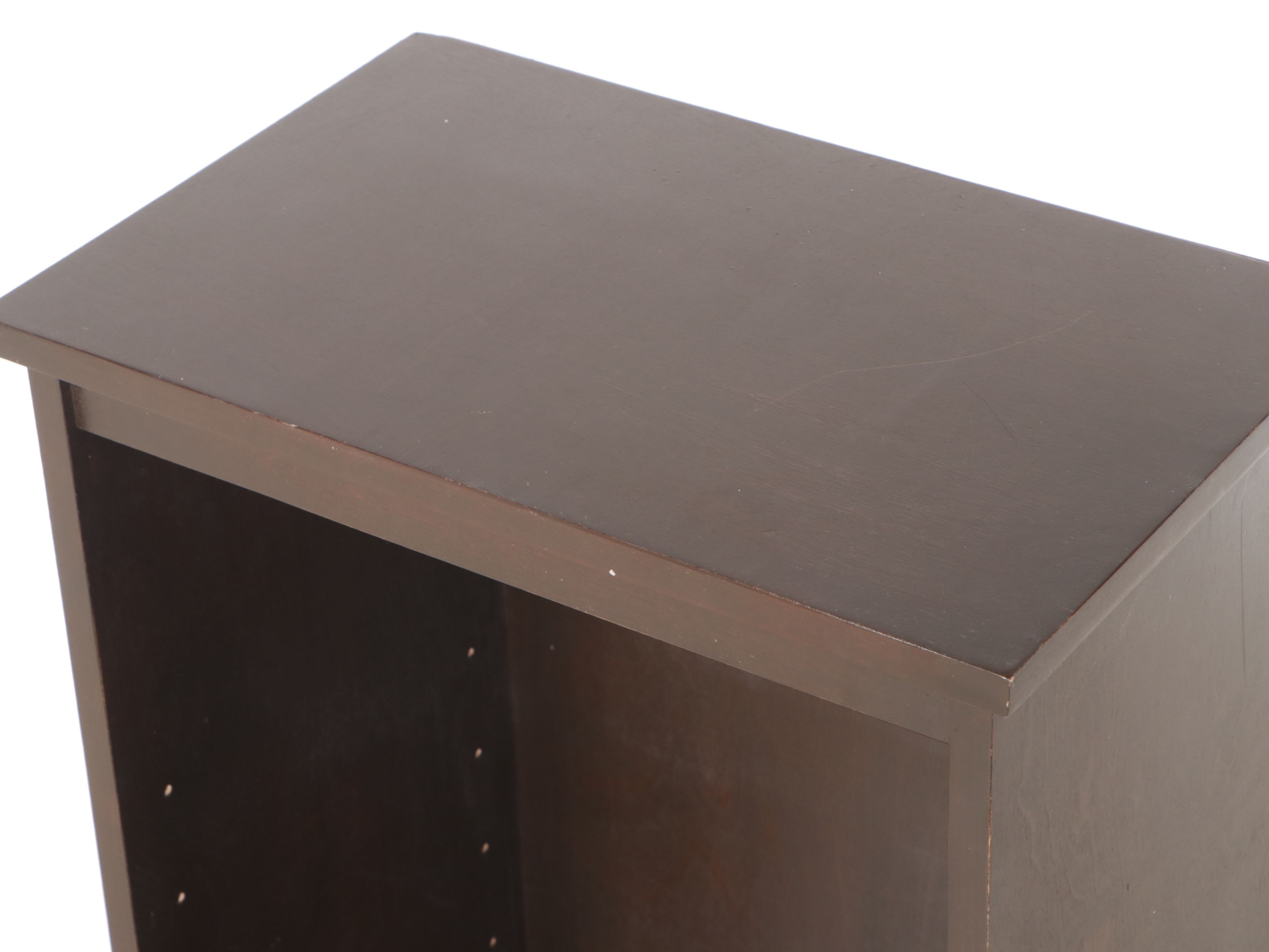 Traditional Style Espresso Finish Bookcase, 21st Century