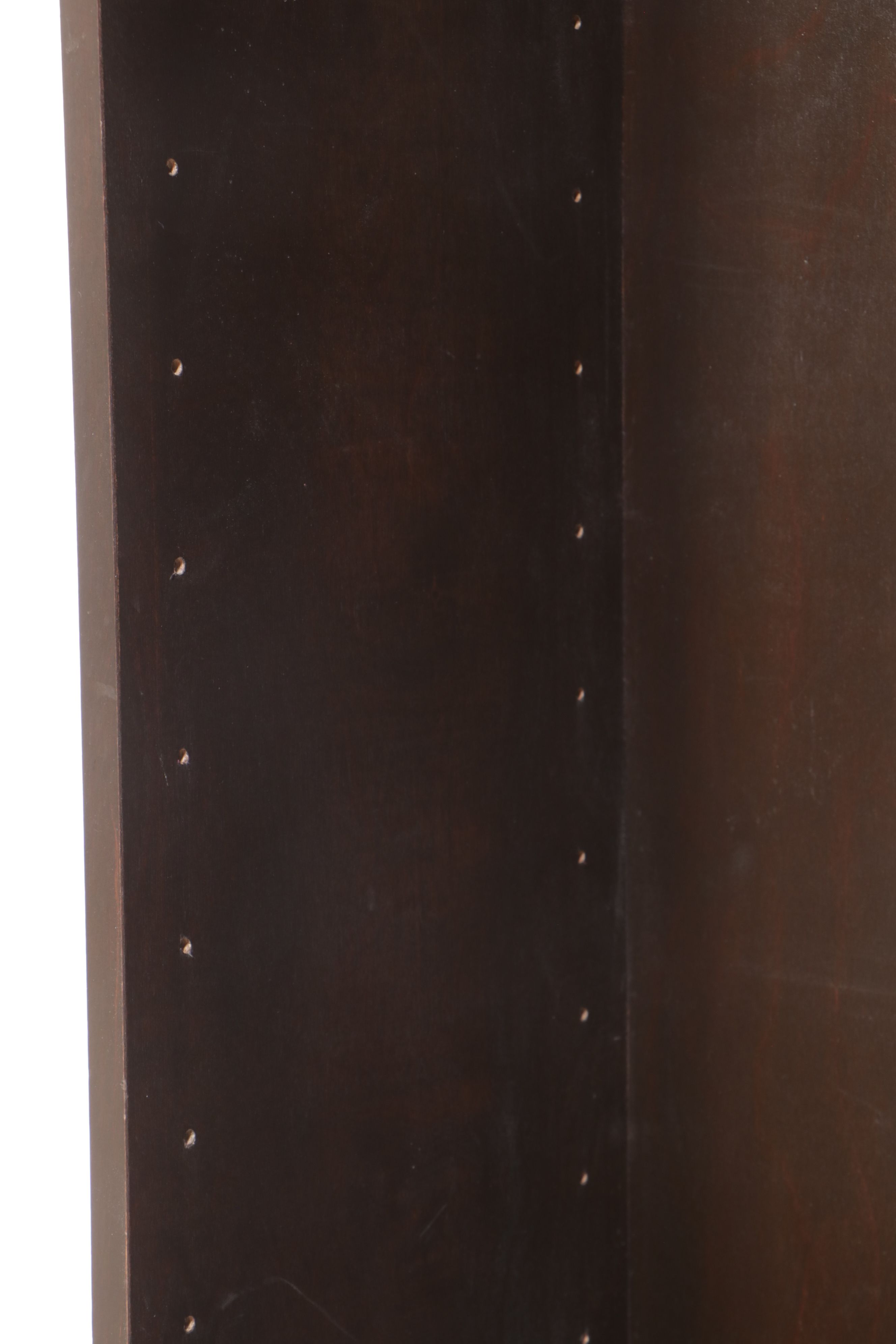Traditional Style Espresso Finish Bookcase, 21st Century