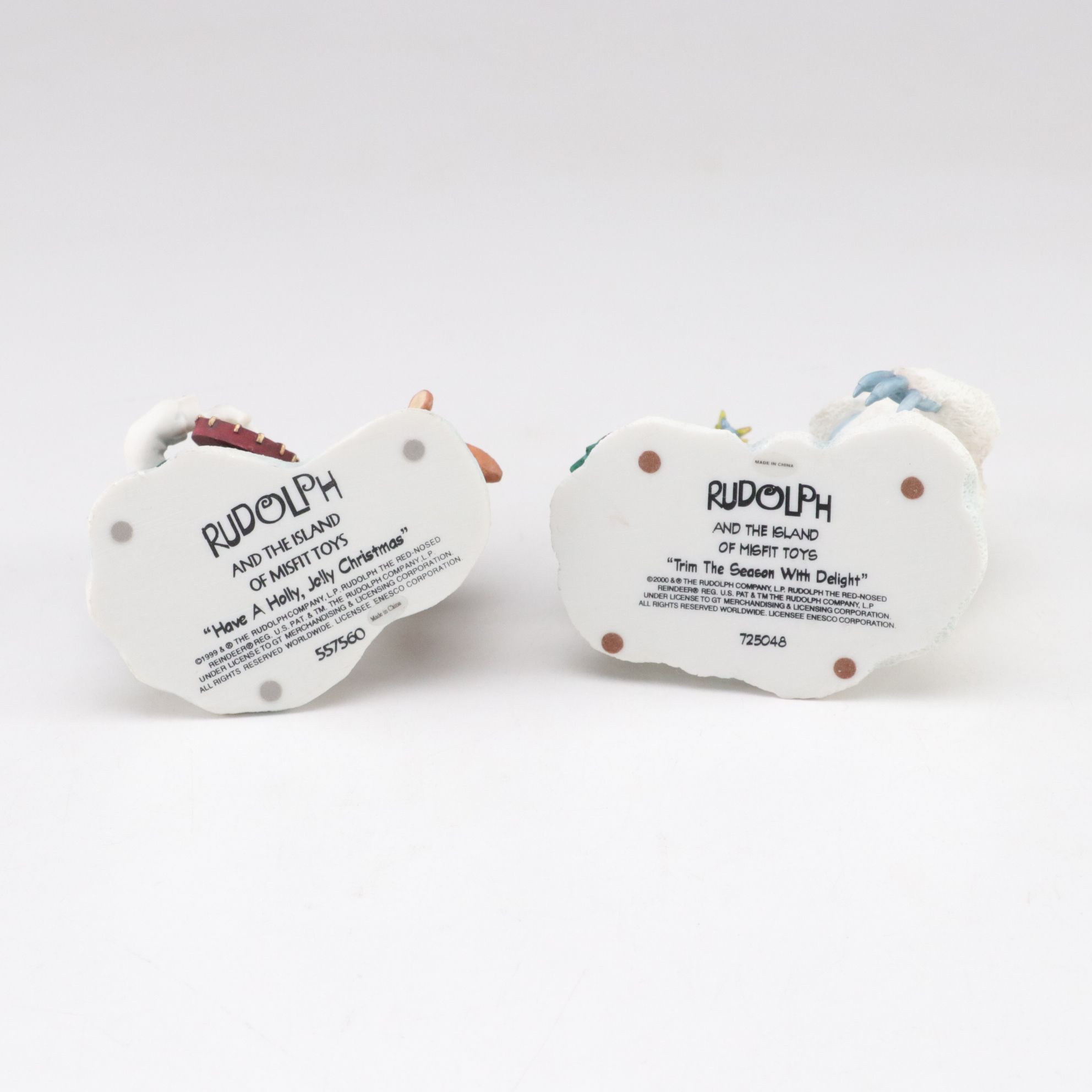 Enesco "Rudolph and the Island of Misfit Toys" Collection of Figurines