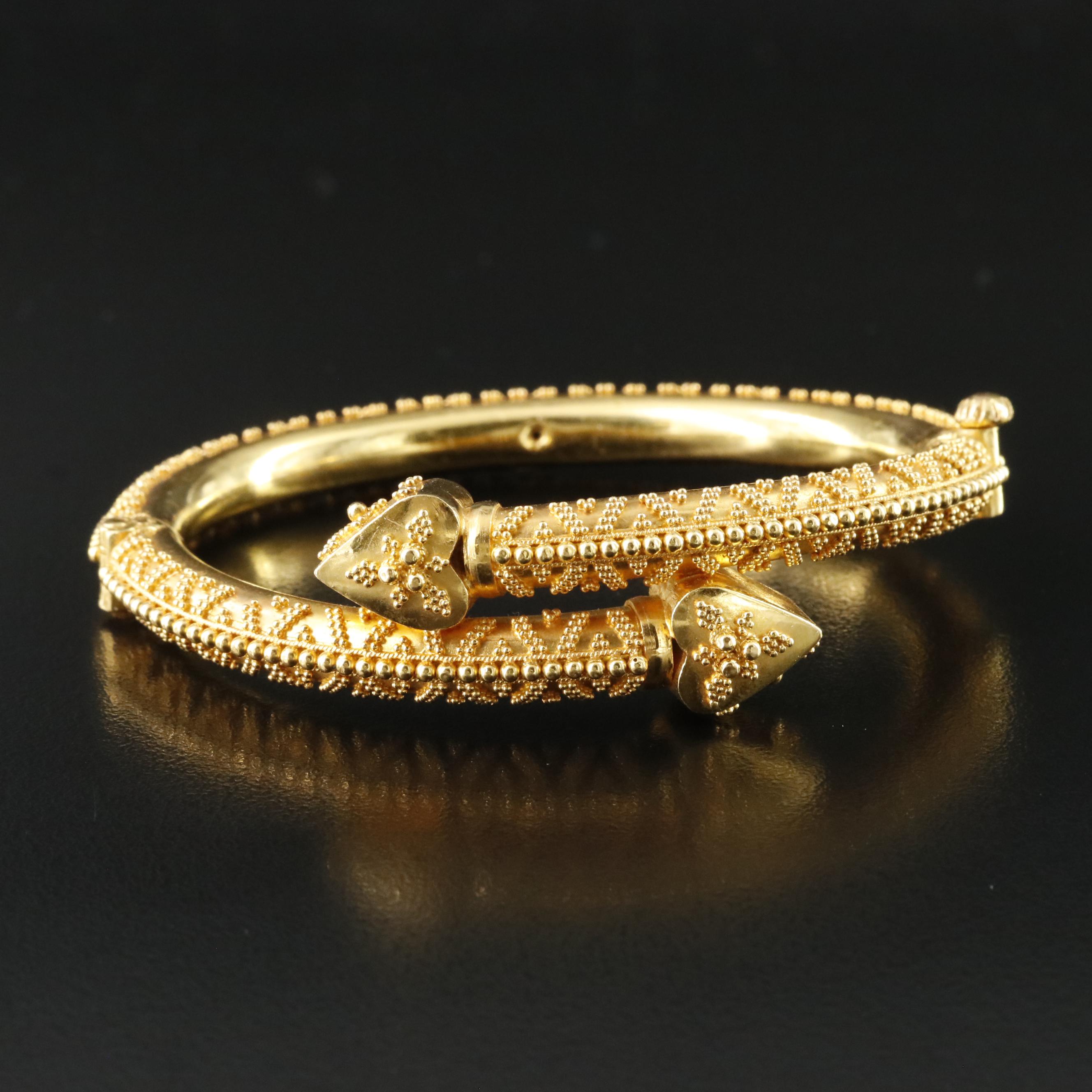 22K Granulation Bracelet