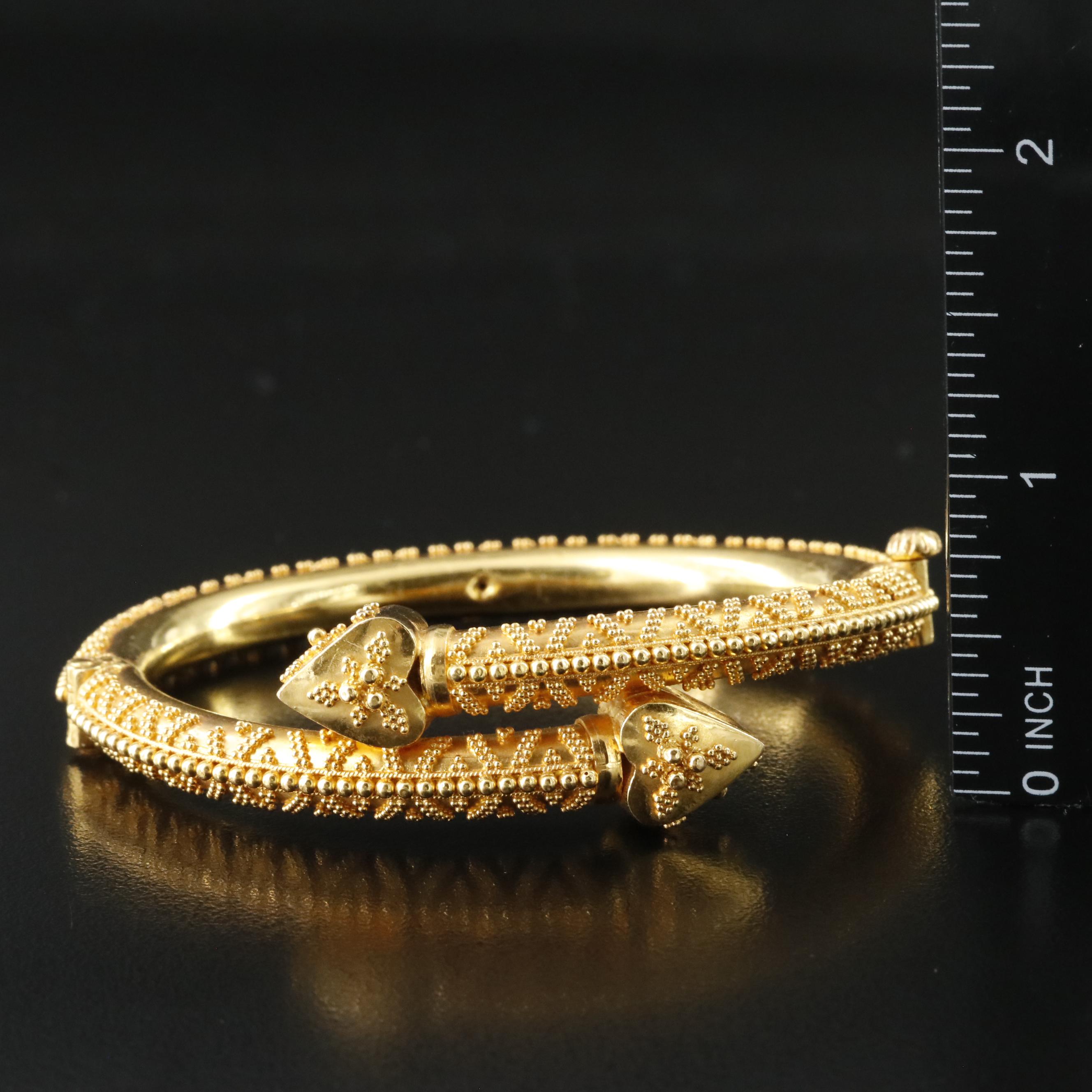 22K Granulation Bracelet