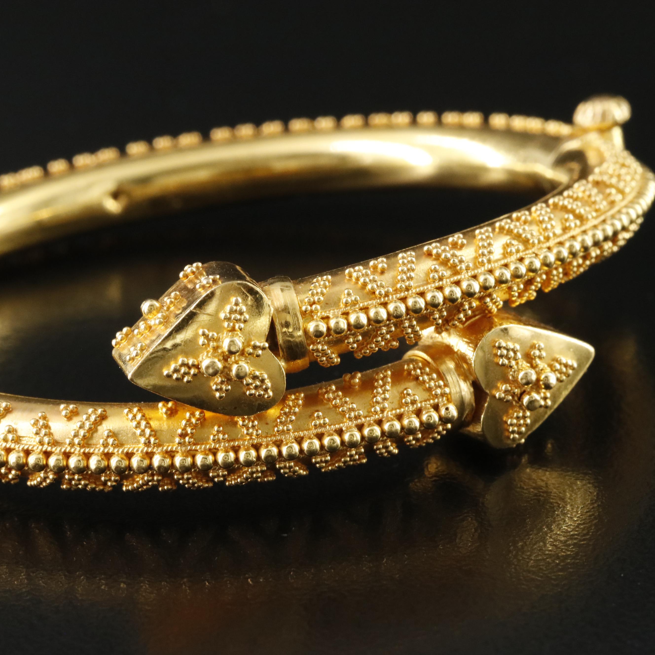 22K Granulation Bracelet