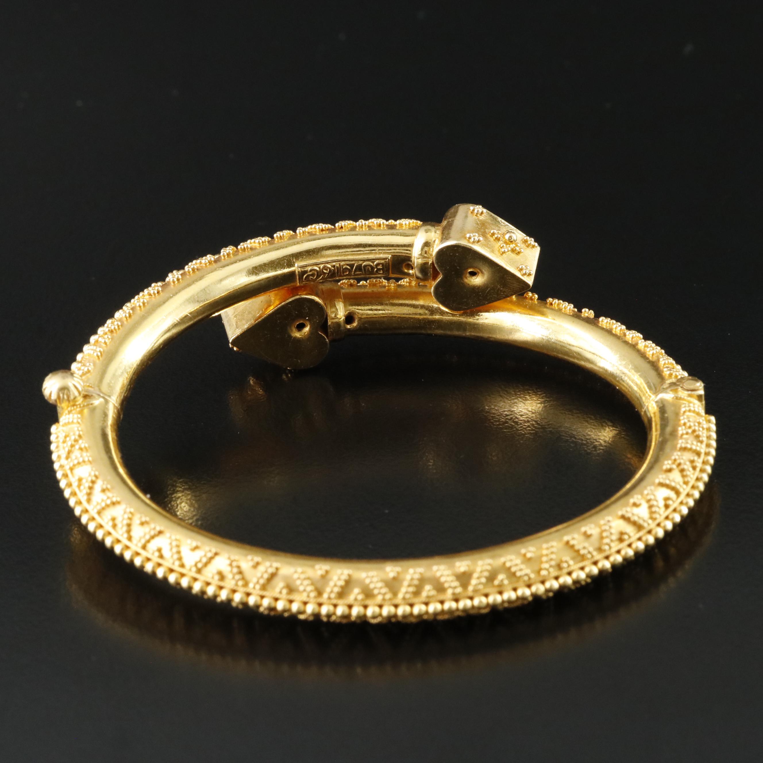 22K Granulation Bracelet