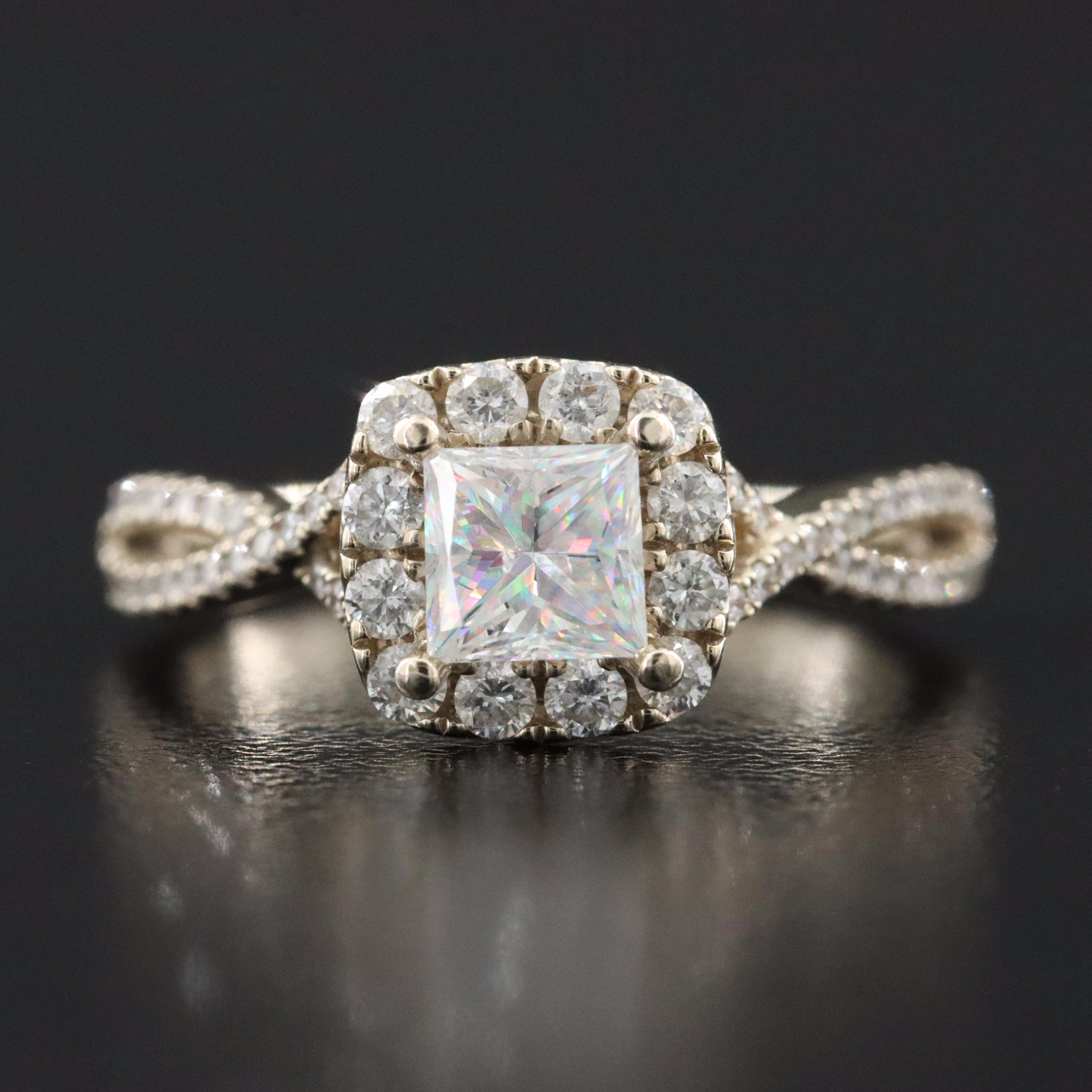 The Leo First Light 14K 1.12 CTW Diamond Ring