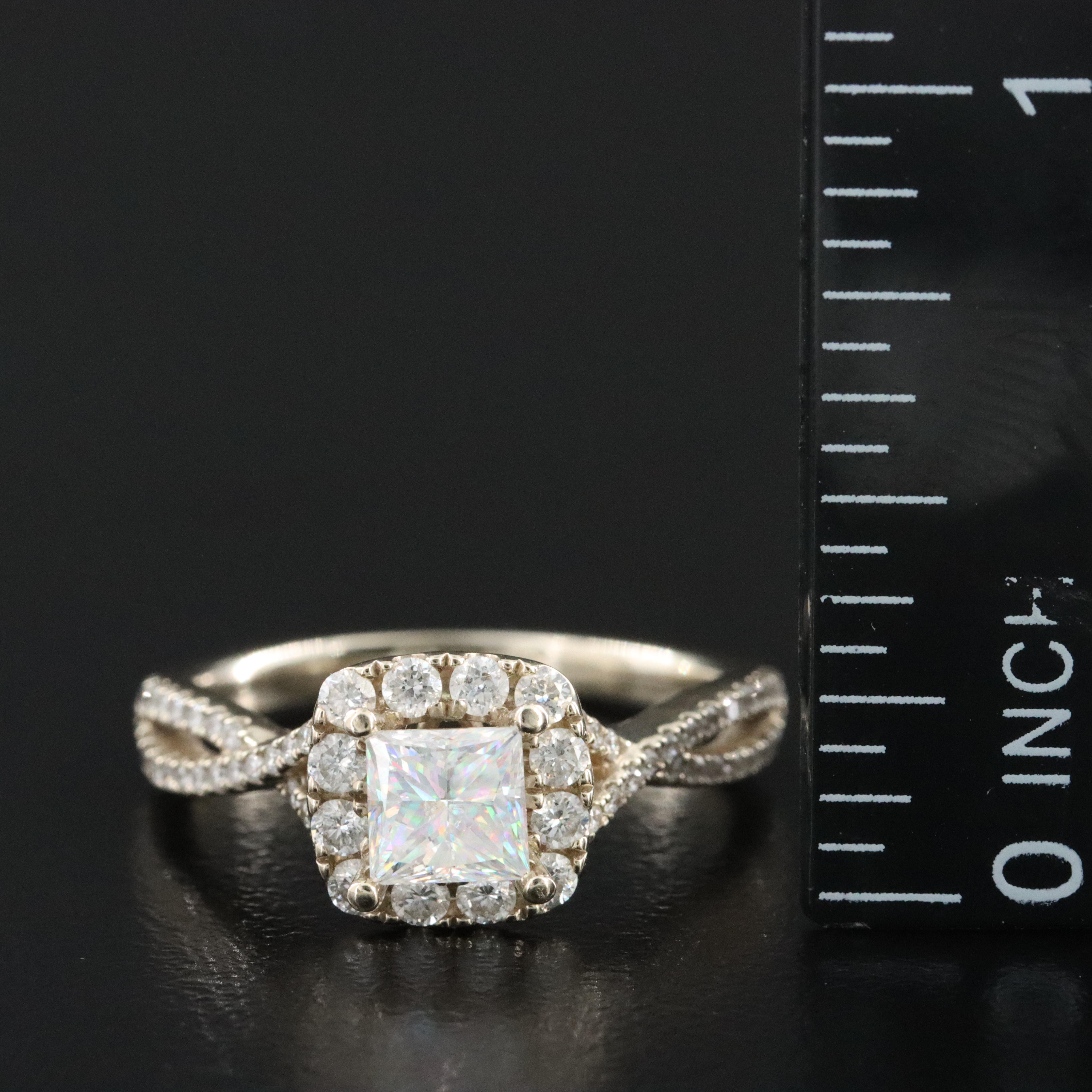 The Leo First Light 14K 1.12 CTW Diamond Ring