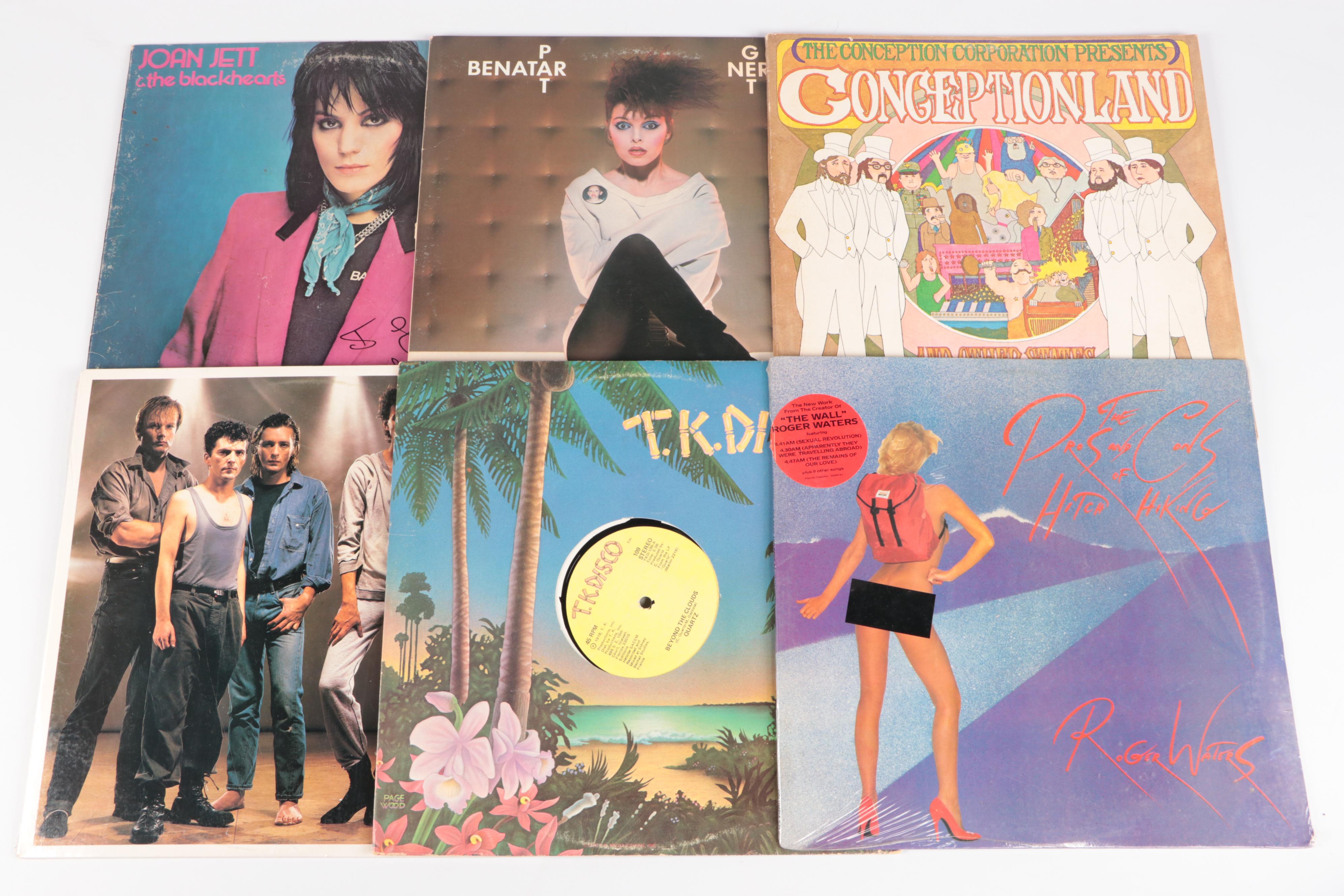 Pink Floyd, Pat Benatar, Survivor, Bryan Adams, and More Vinyl Record Albums