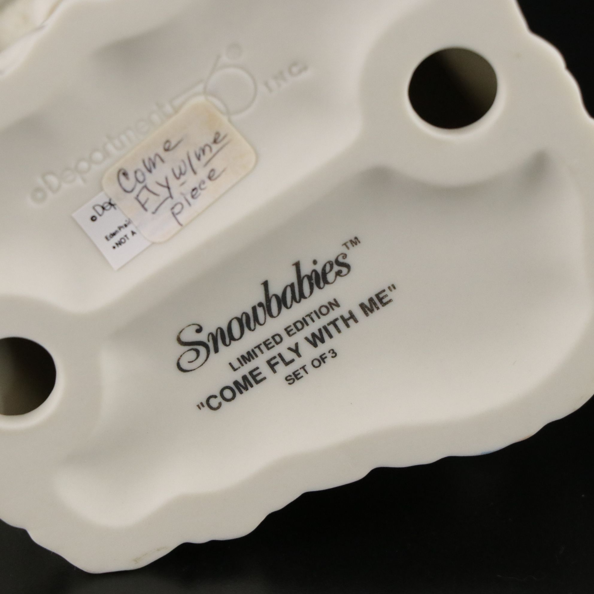 Department 56 Snowbabies "This Will Cheer You Up" and More Bisque Figurines