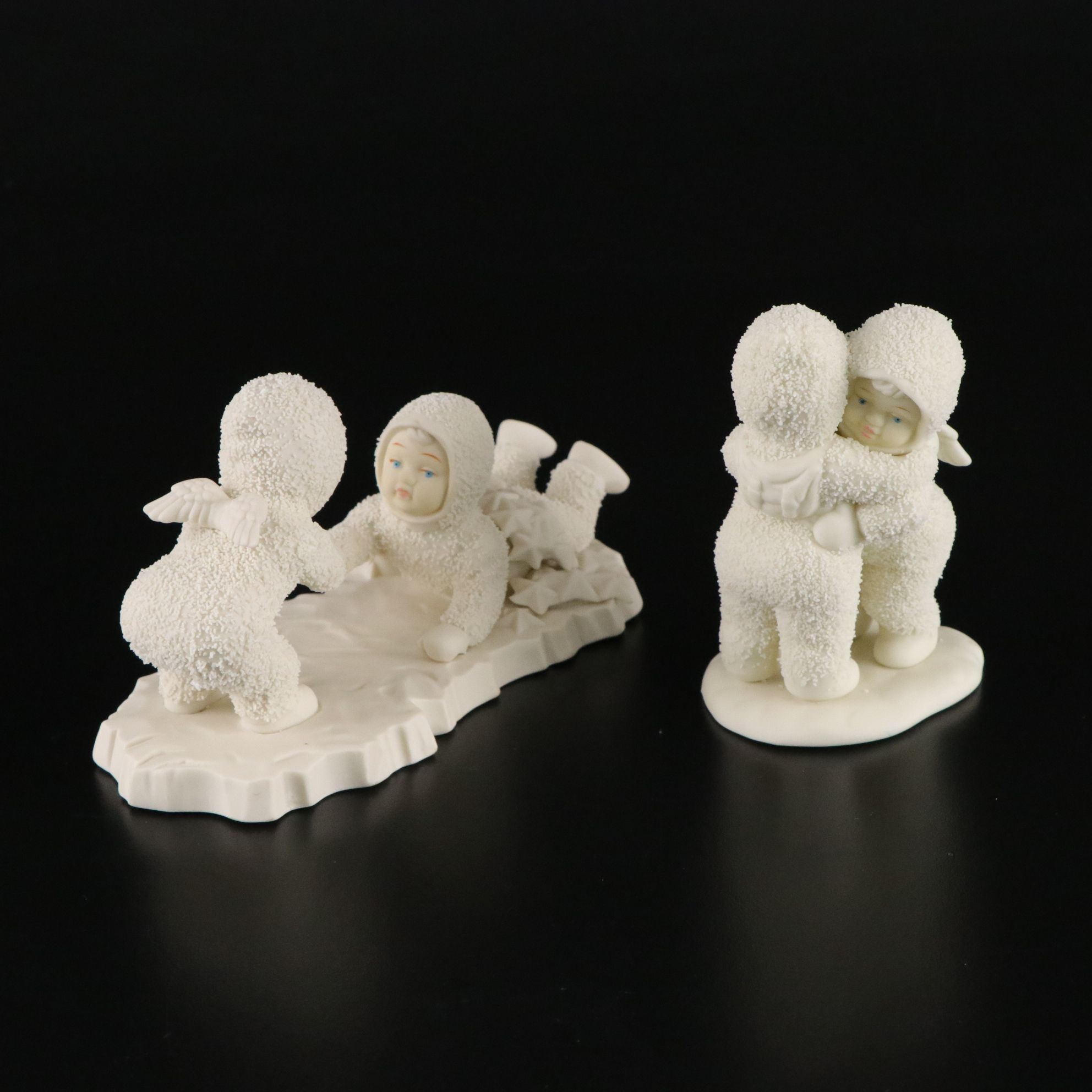 Department 56 Snowbabies "This Will Cheer You Up" and More Bisque Figurines