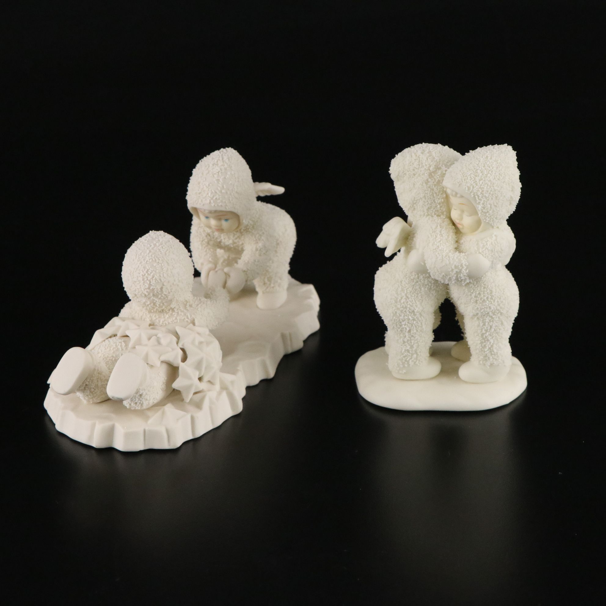 Department 56 Snowbabies "This Will Cheer You Up" and More Bisque Figurines