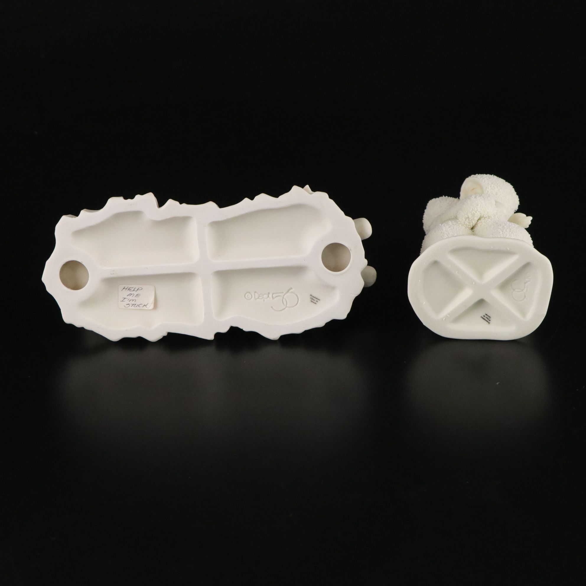 Department 56 Snowbabies "This Will Cheer You Up" and More Bisque Figurines