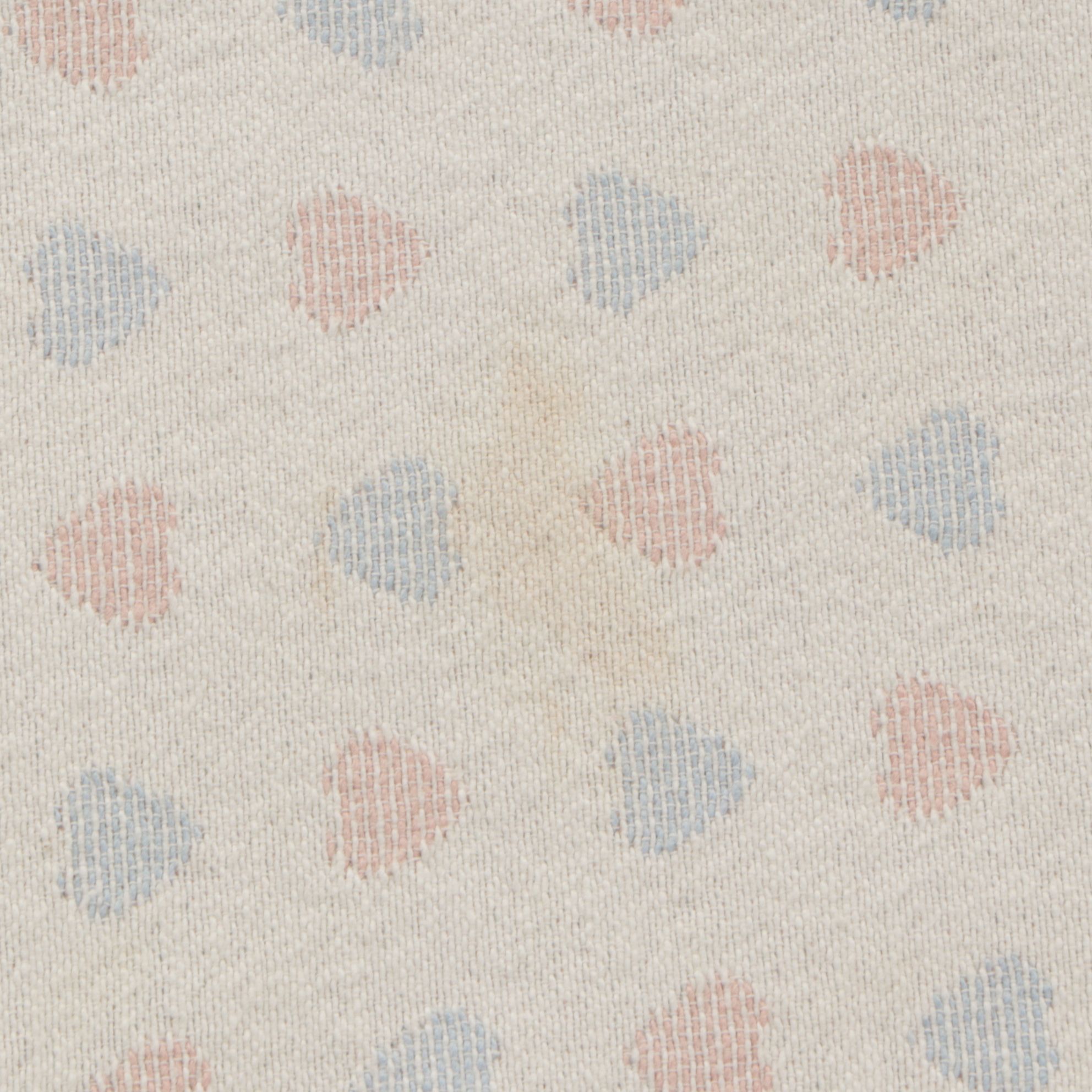 Woven Baby Blanket with Heart, Vine, and Checker Motifs