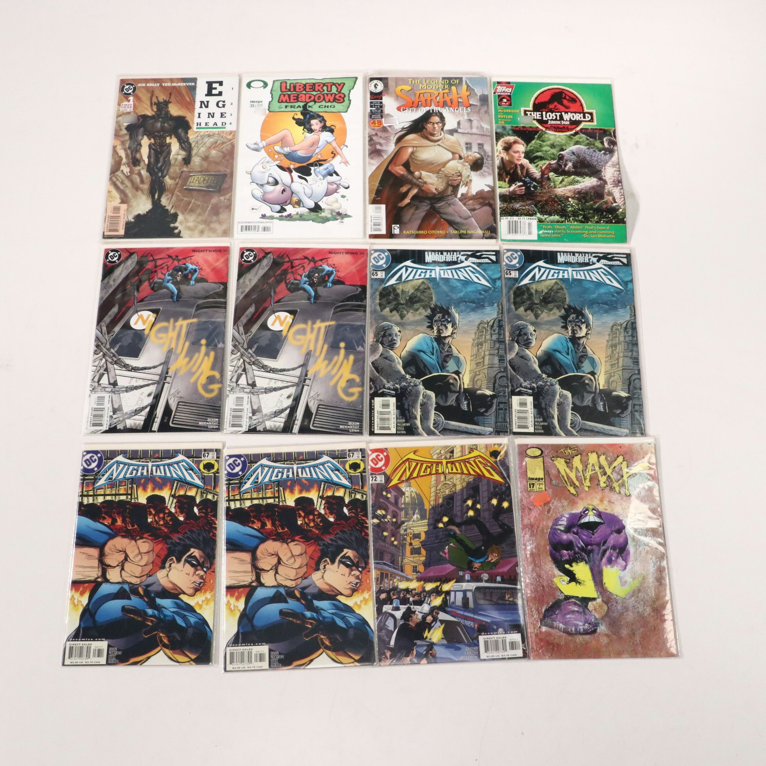 Modern Age Comic Books Featuring "Lost Universe", "Nightwing", and More