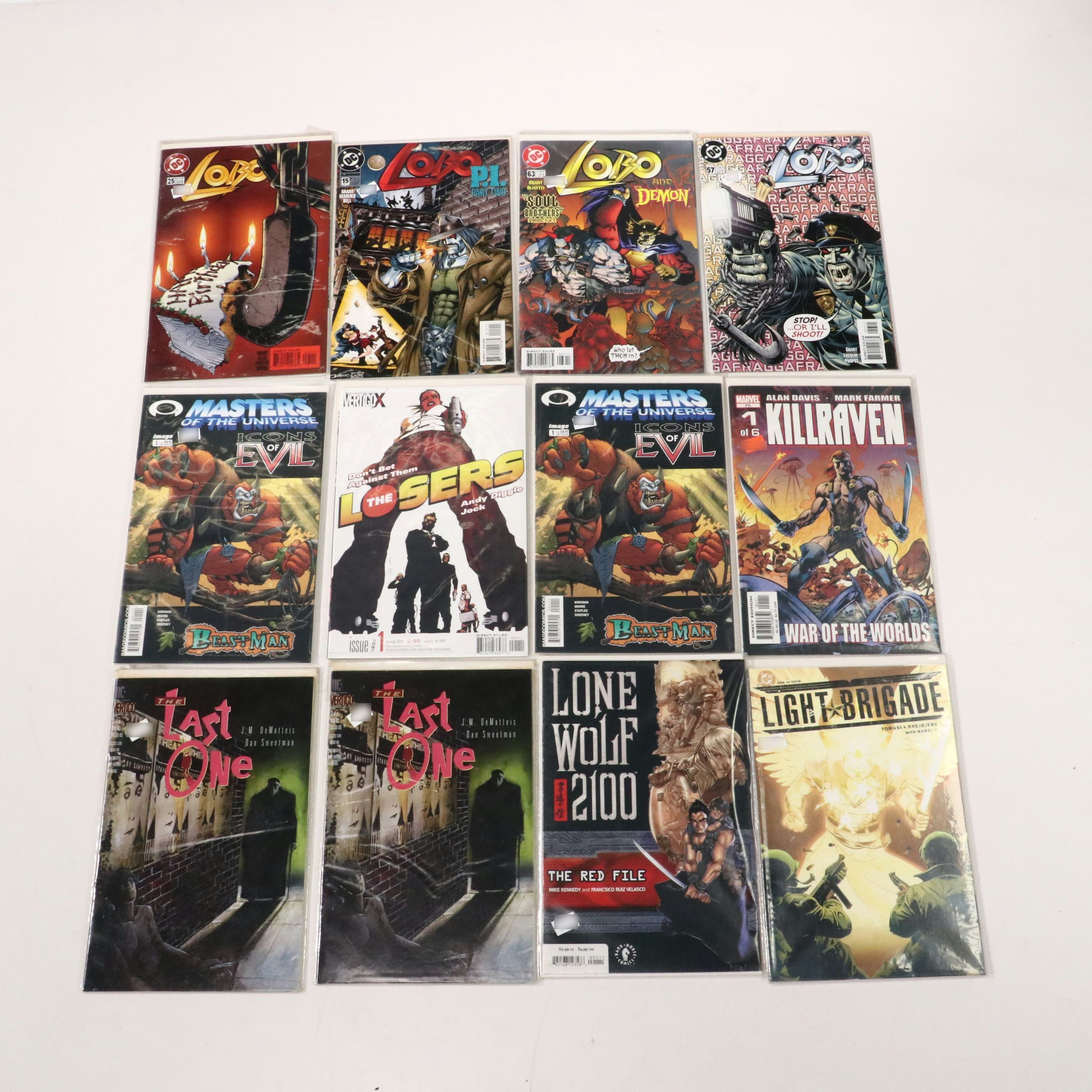 Modern Age Comic Books Featuring "Lost Universe", "Nightwing", and More