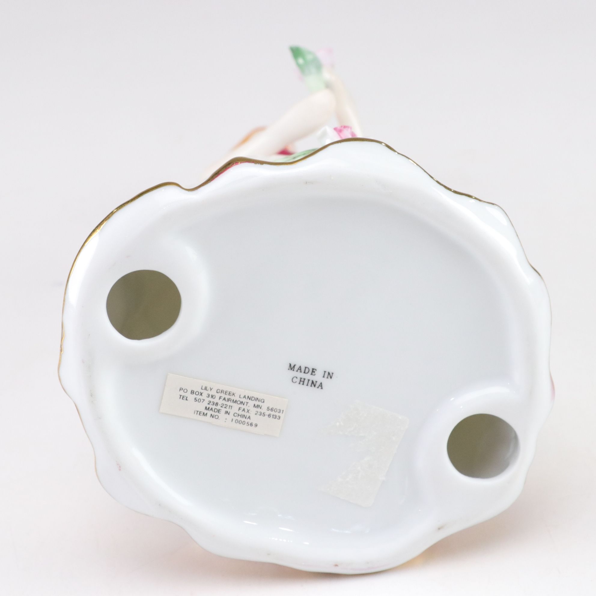 Hand-Painted & Opalescent Duckling, Deer & Flower Girl Figurines