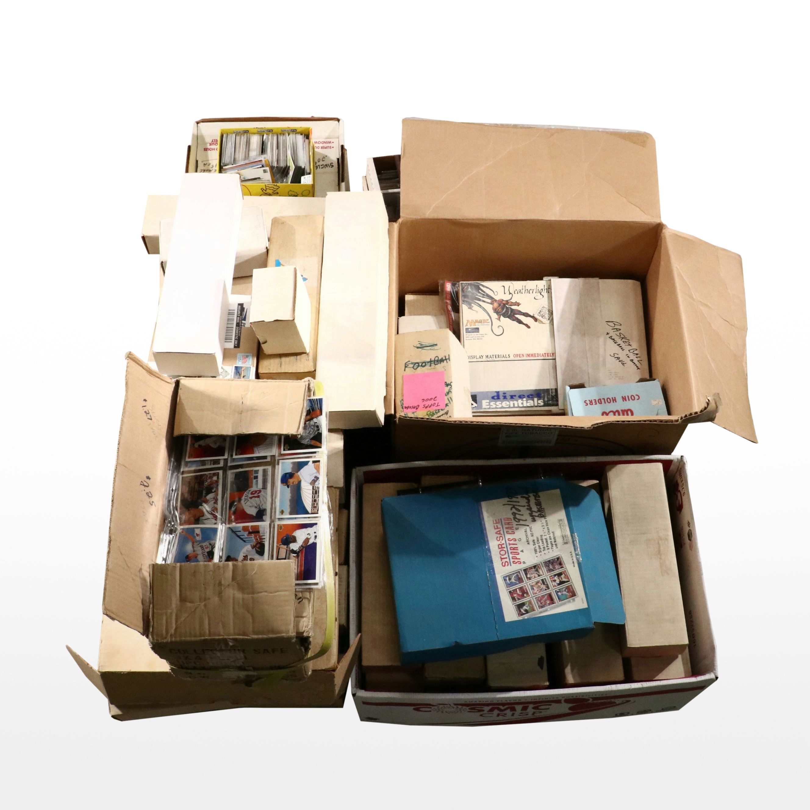 Topps with Other Sports Cards Featuring Kirby Puckett Rookie & More, 1970s-2000s