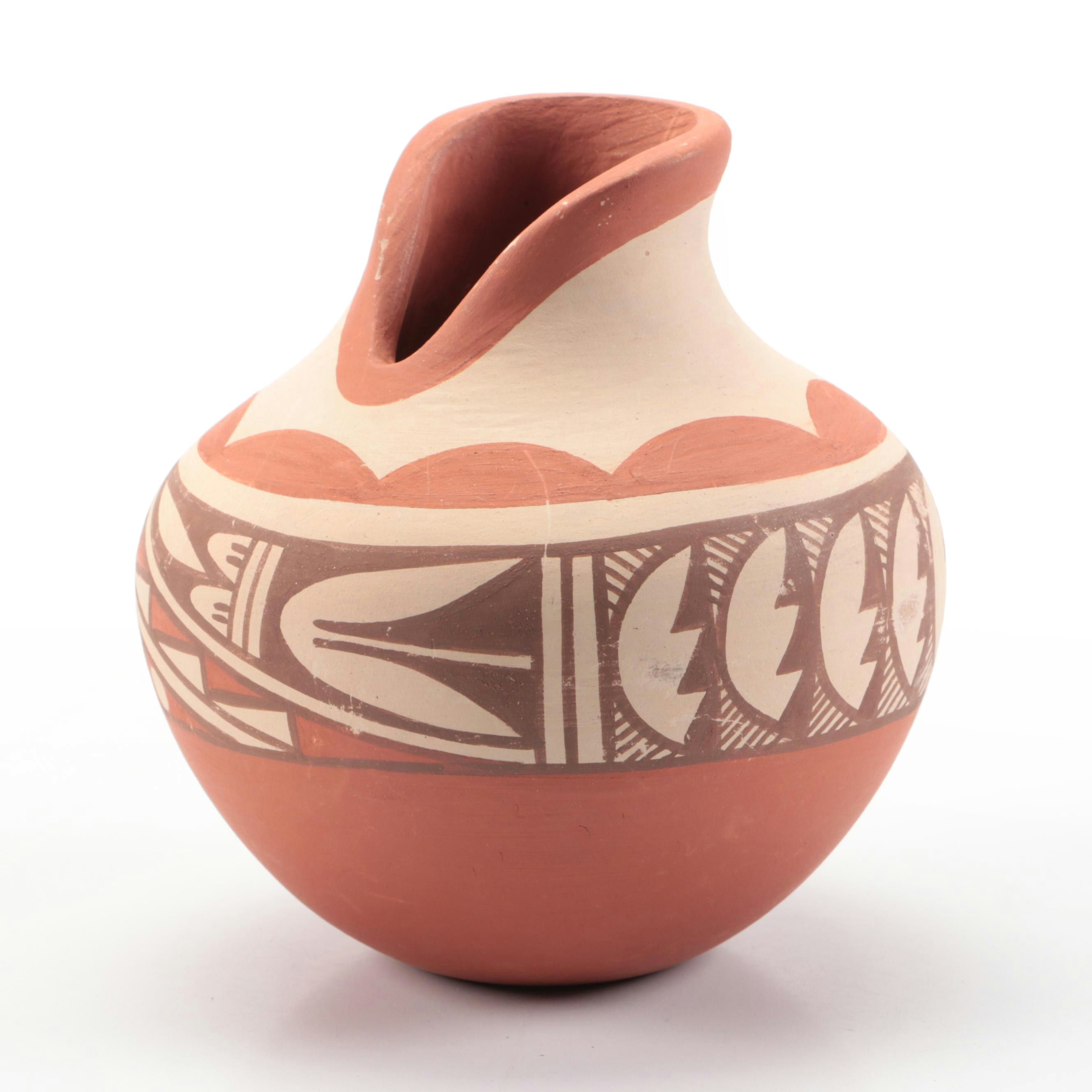 Southwestern Clay Vase