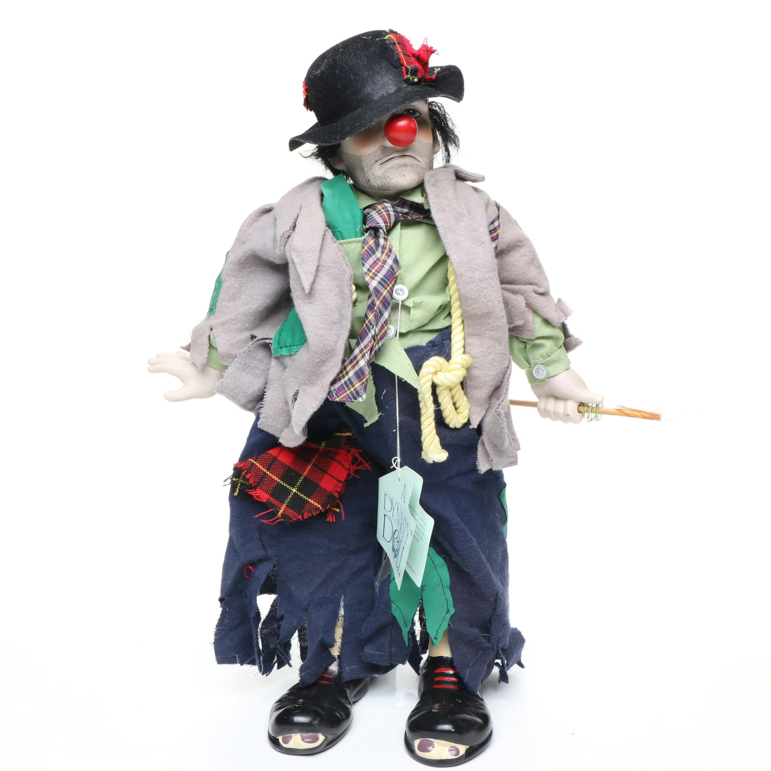 Cardinal Inc. Hand-Painted "Clyde" Bisque Dynasty Doll, Late 20th Century