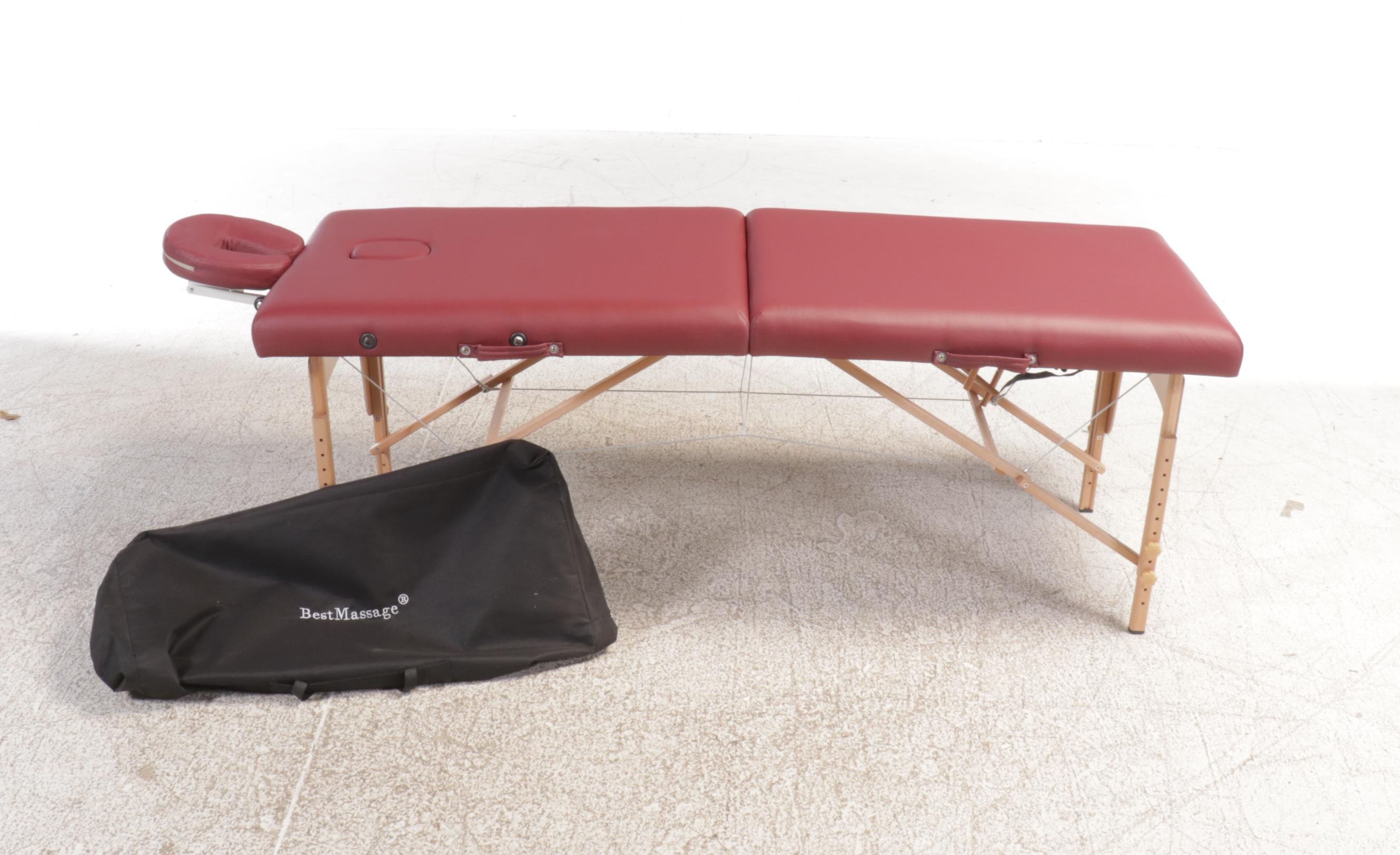 BestMassage Portable Massage Table with Nylon Carry Case