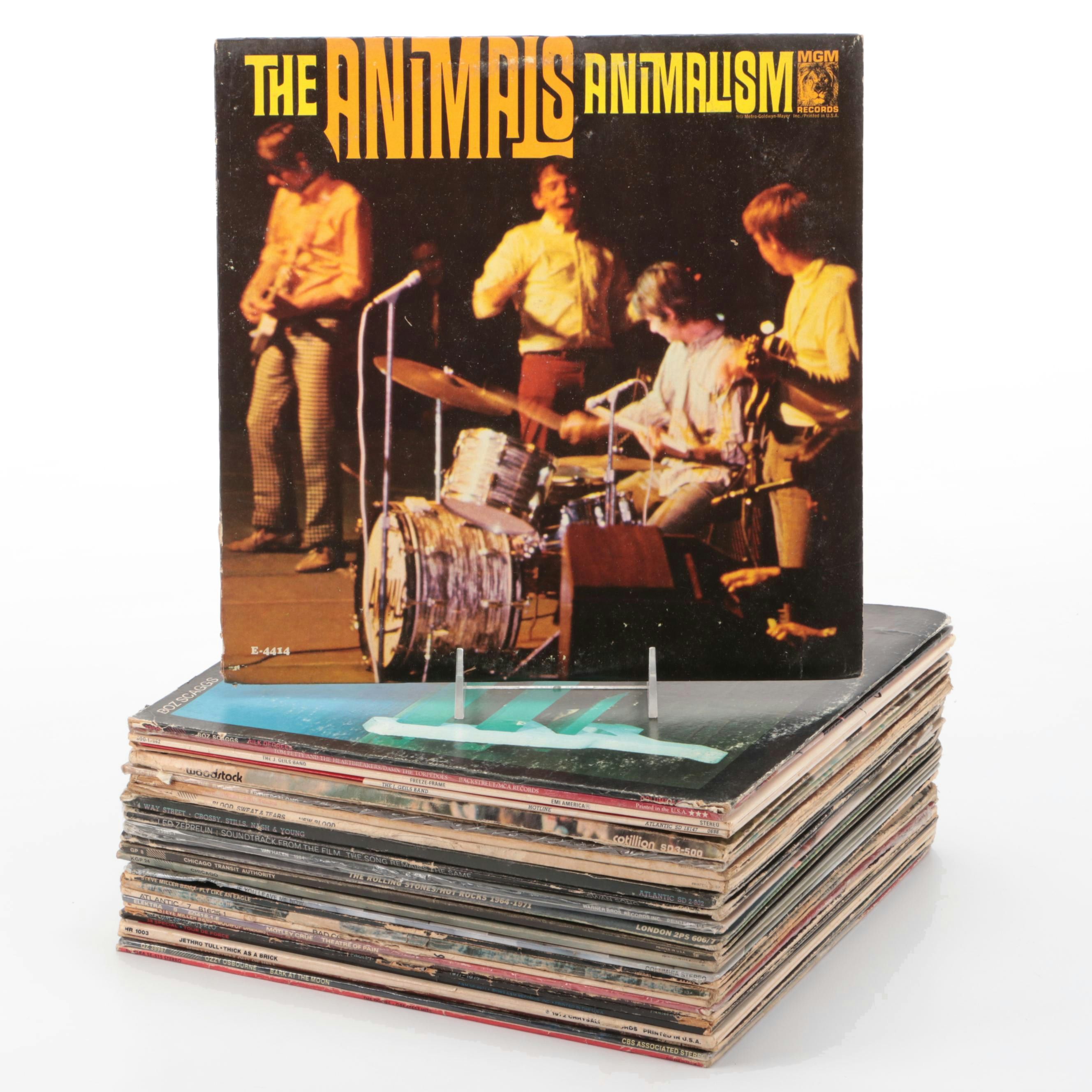 The Animals, Chicago, Ozzy Osbourne, Mötley Crüe, and More Vinyl Record Albums