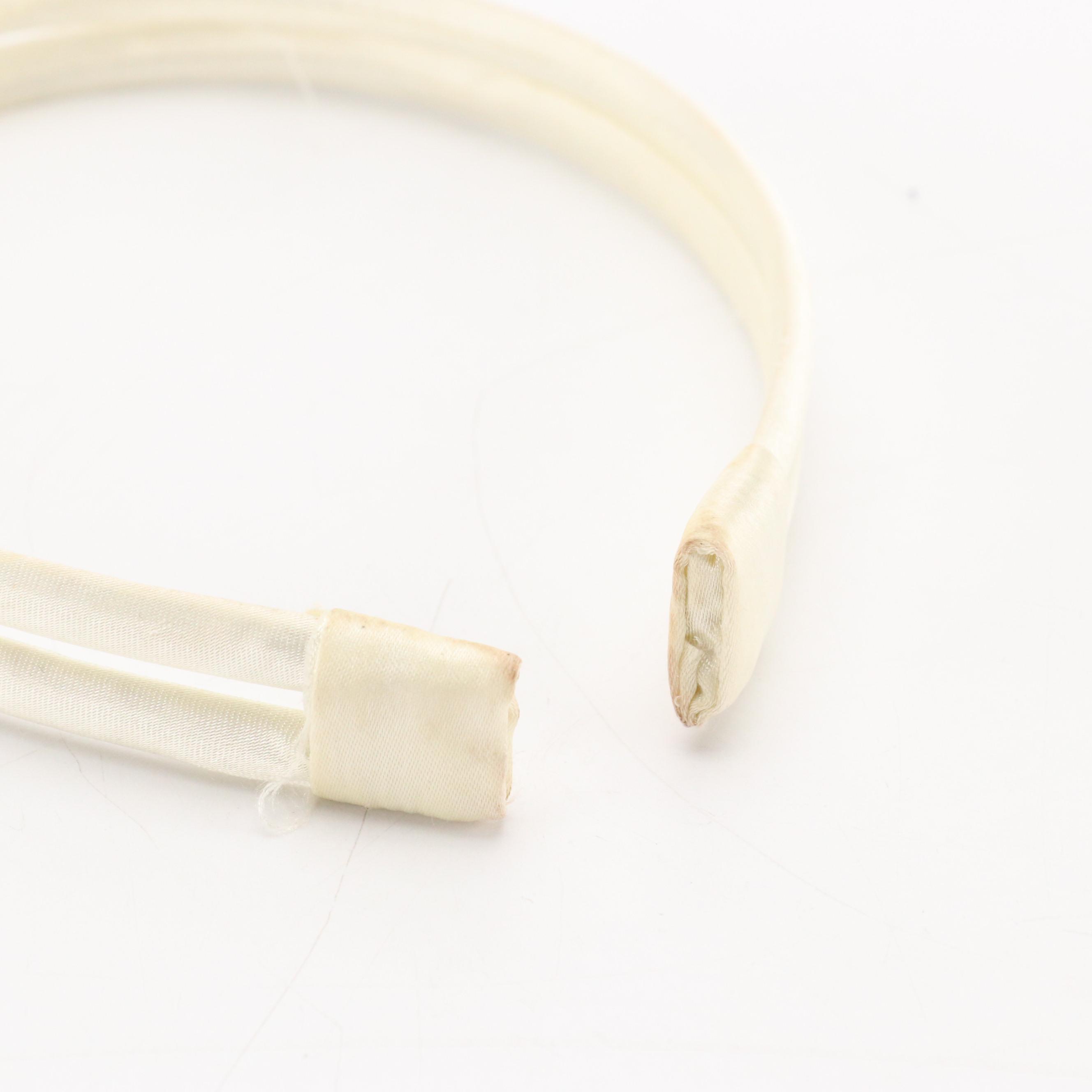 Braided, Embellished and Other Hard Headbands with Floral Hair Clips