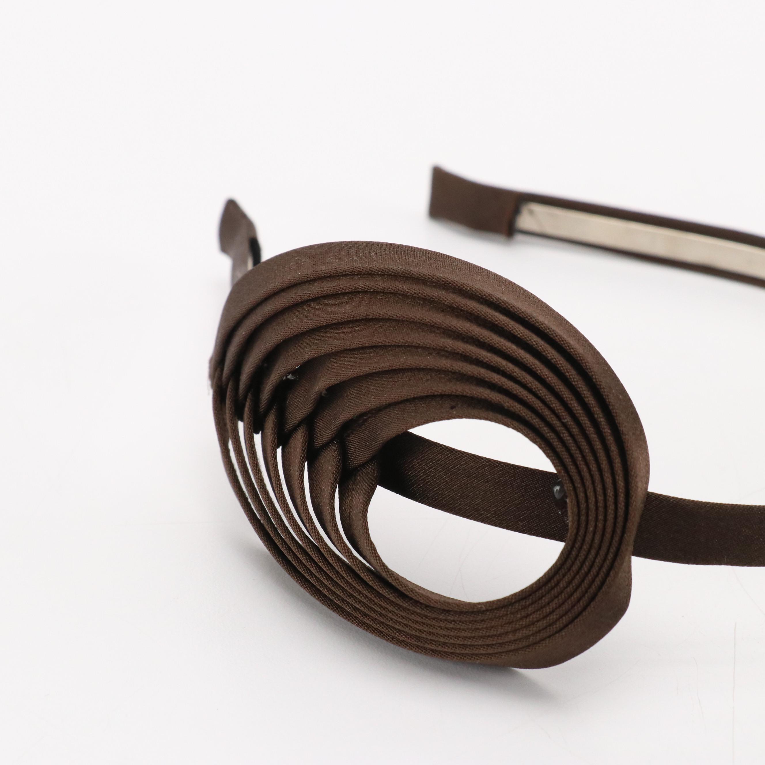 Braided, Embellished and Other Hard Headbands with Floral Hair Clips