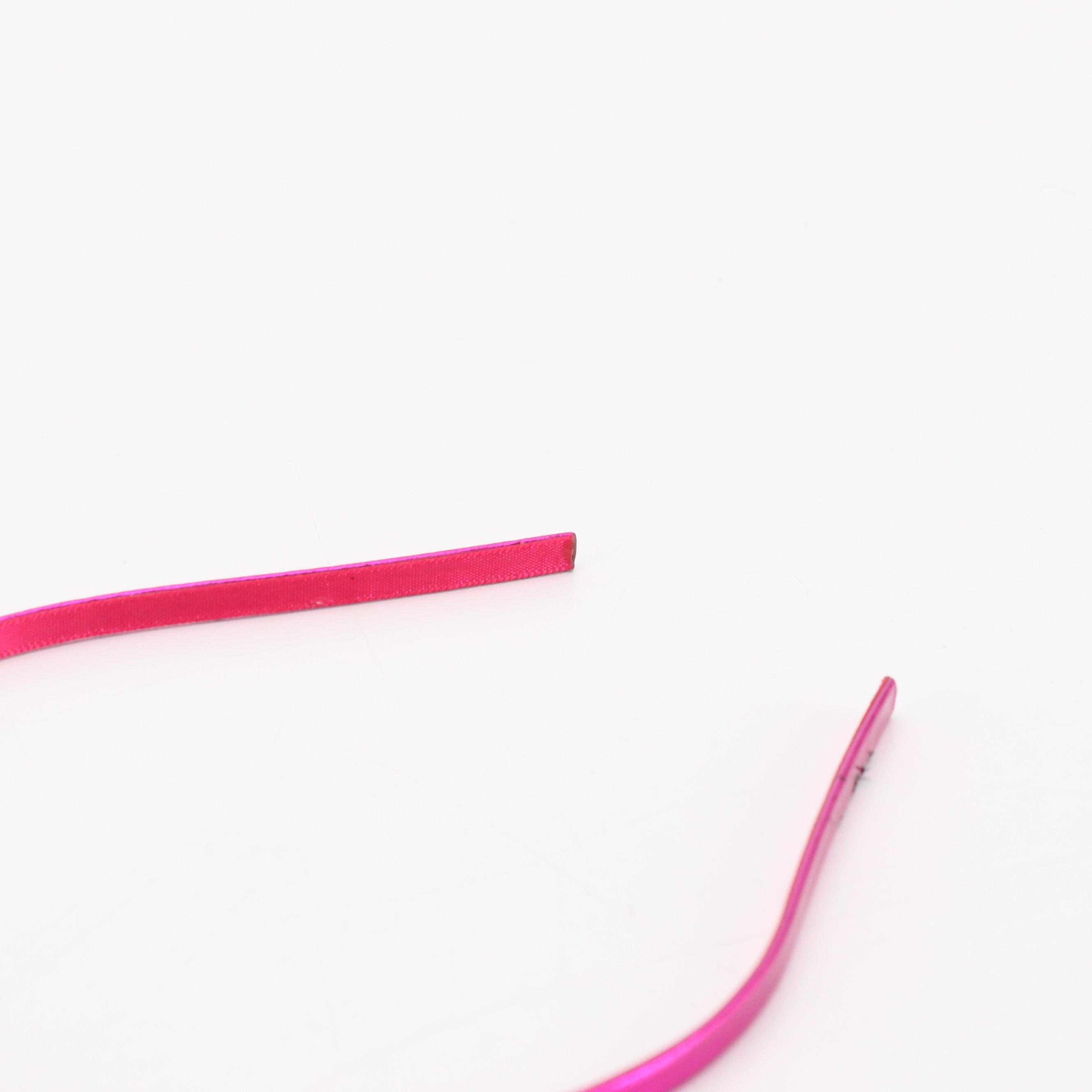 Braided, Embellished and Other Hard Headbands with Floral Hair Clips