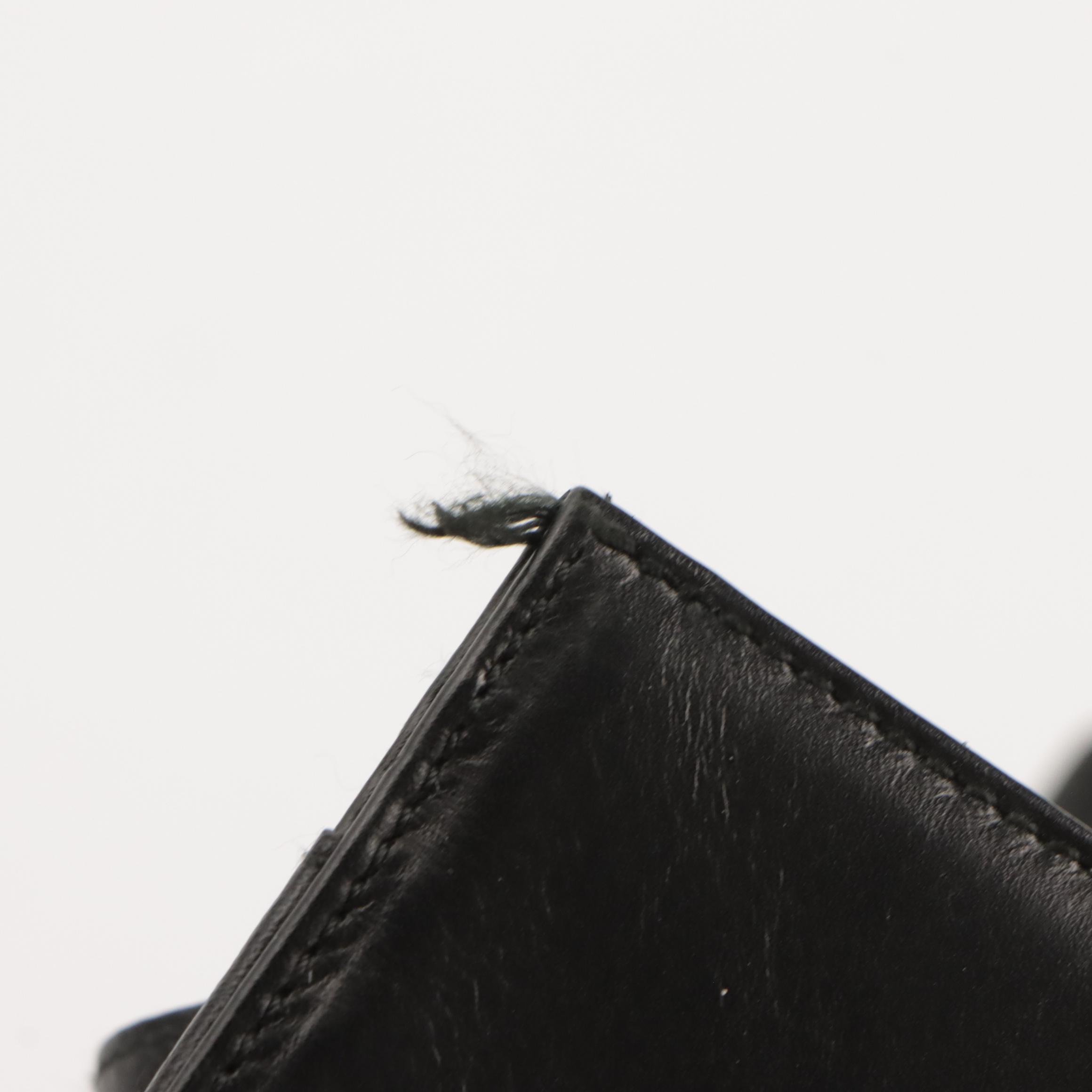 Salvatore Ferragamo Black Leather Shoulder and Gancini Canvas Crossbody Bags