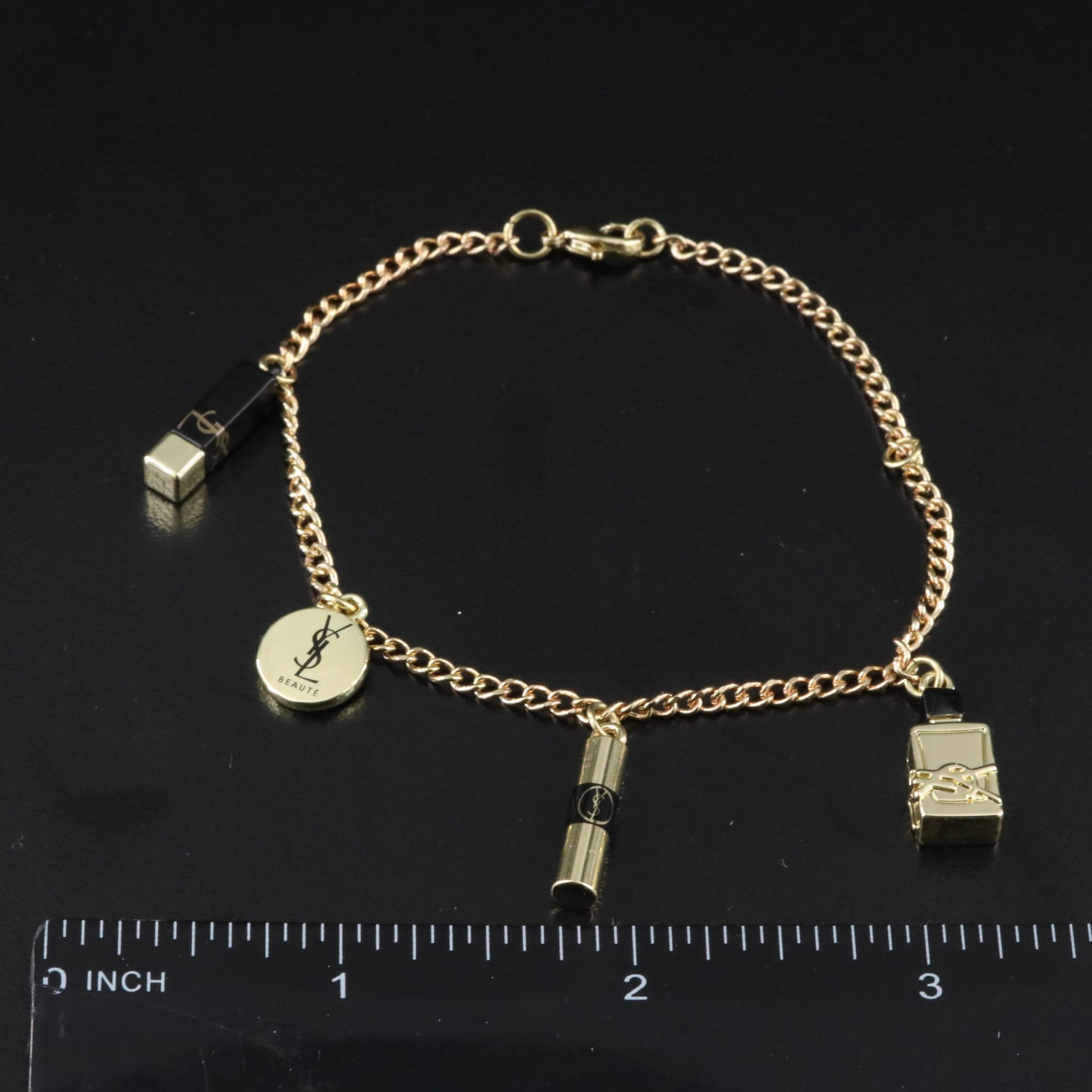 Yves St. Laurent Beauté Charm Bracelet